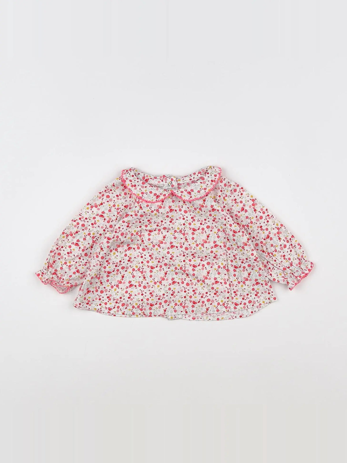 Petit Bateau - blouse multicolore - 3 mois