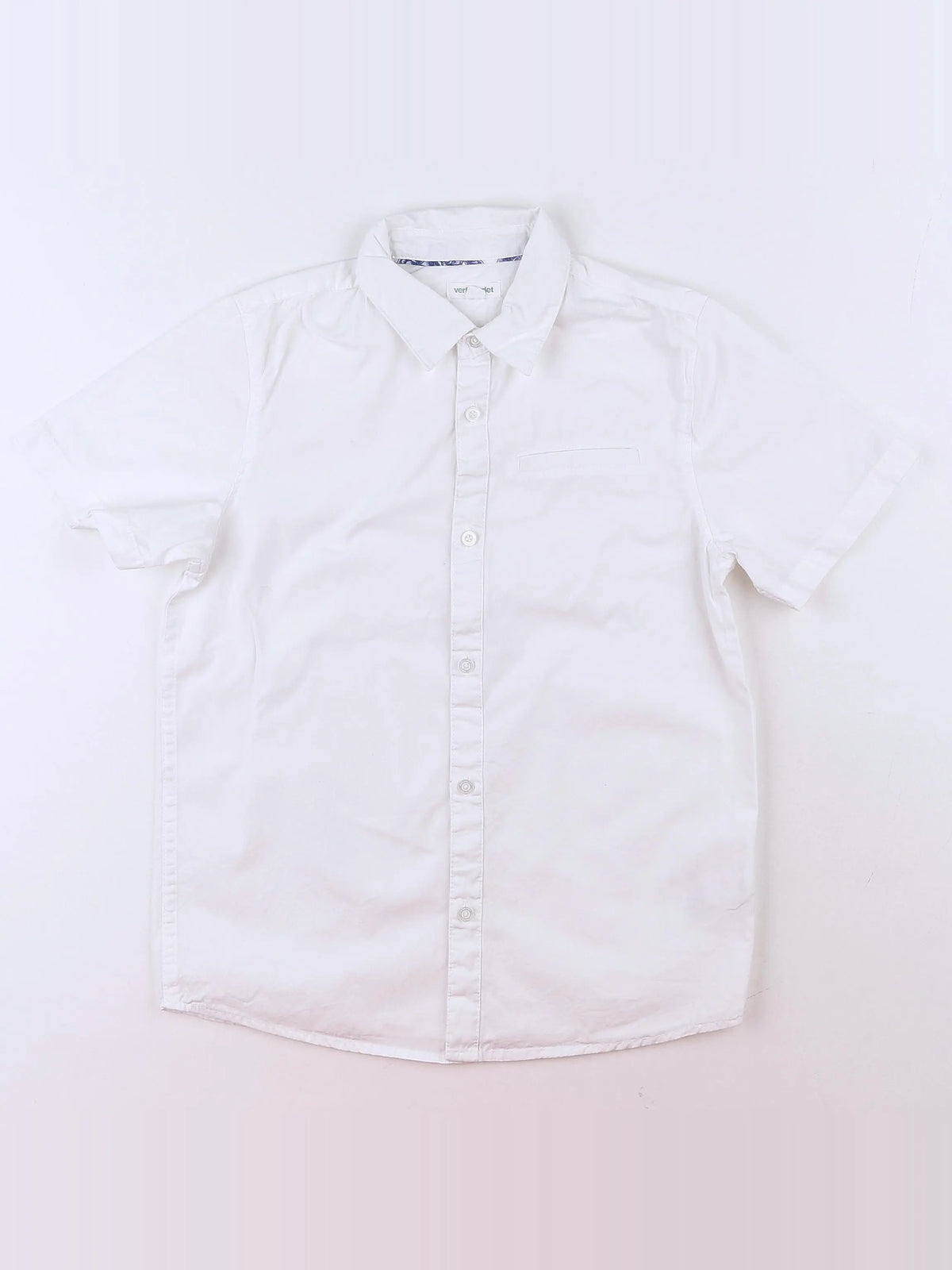 Vertbaudet - chemise blanc - 10 ans