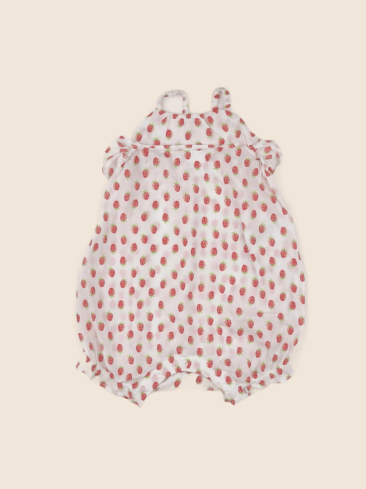 H&M - combinaison rouge - 3/6 mois
