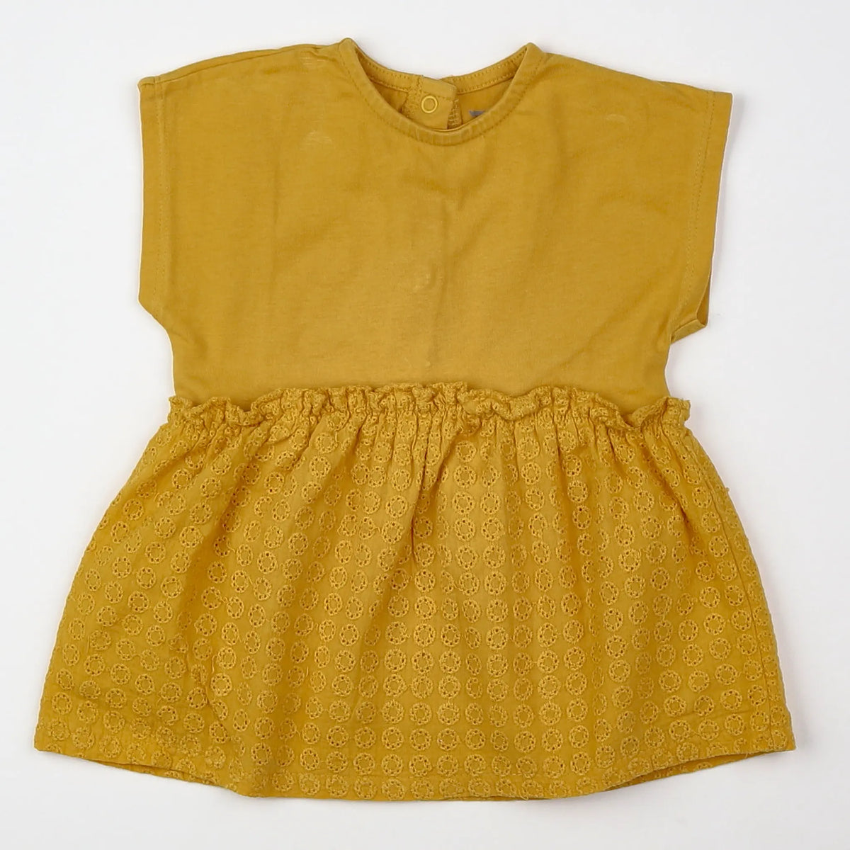 Vertbaudet - robe jaune - 3 mois