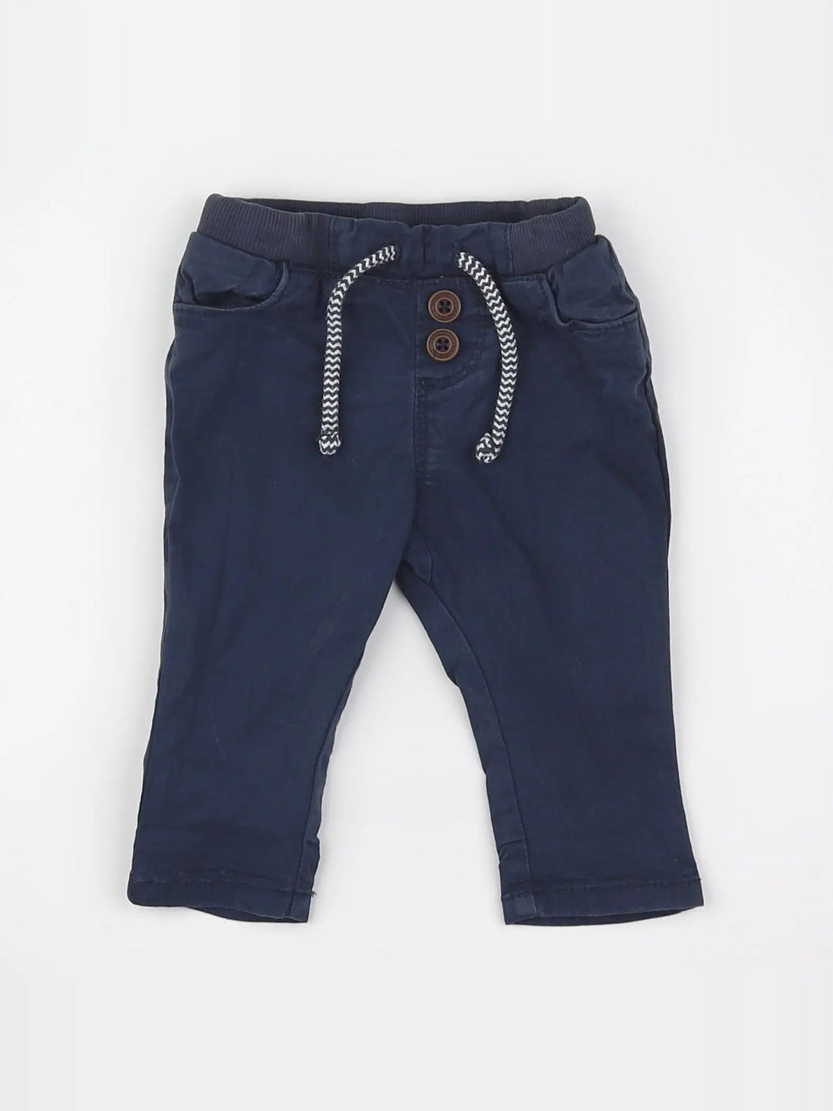 Tape à l'oeil - pantalon bleu - 6 mois