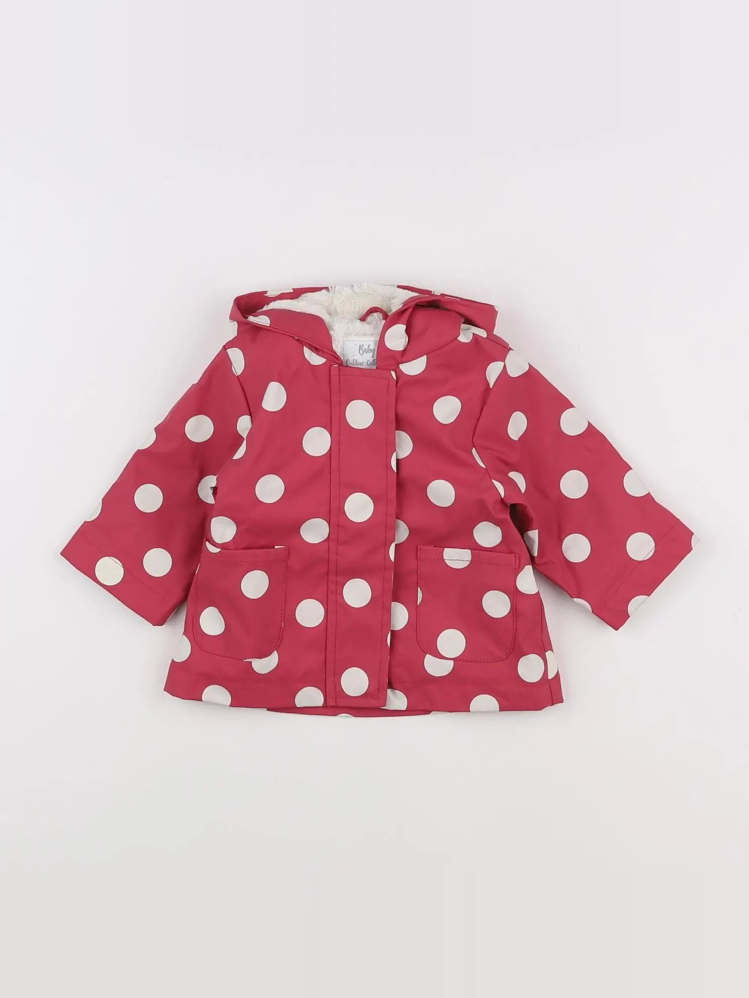 Vertbaudet - imperméable rose - 3 mois