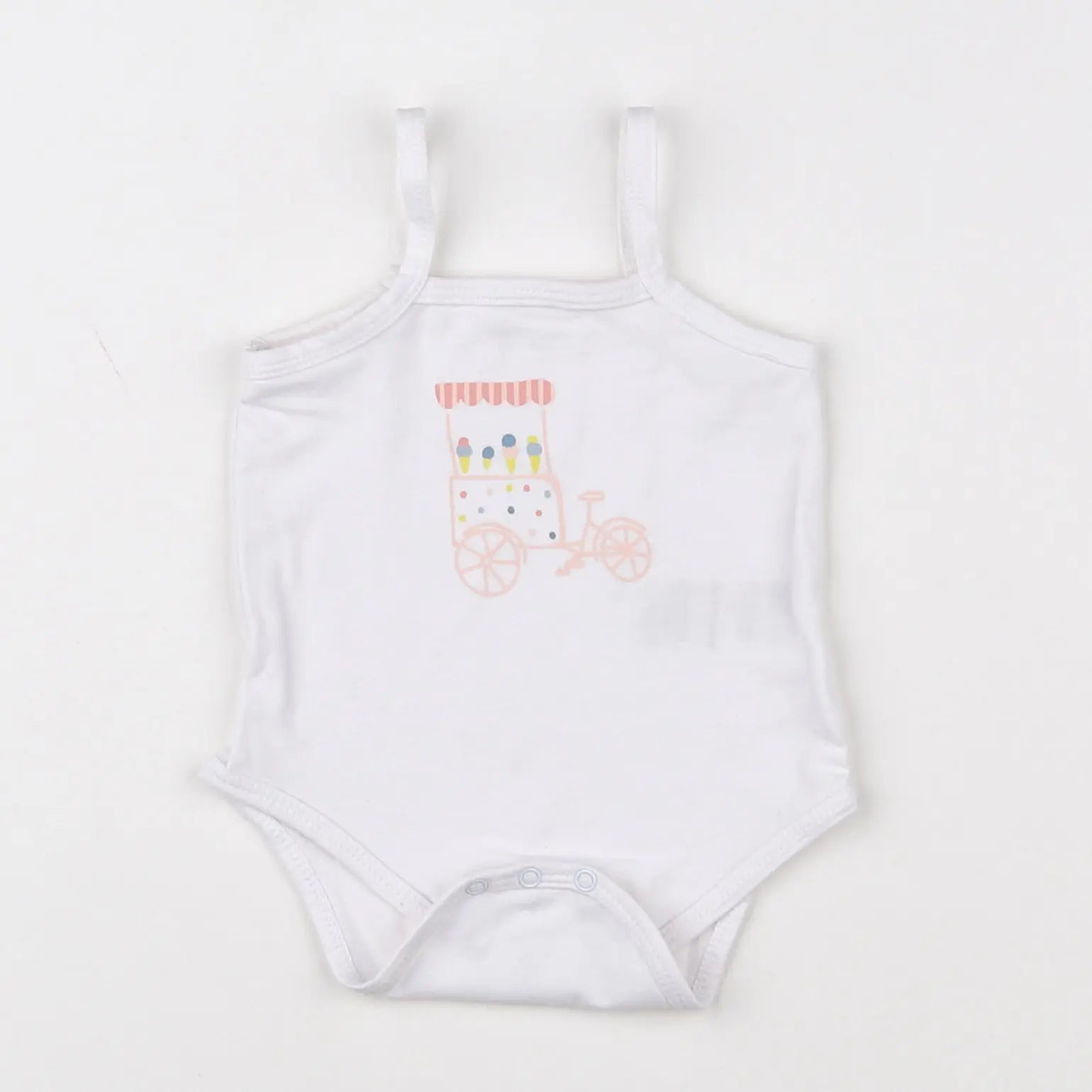 Vertbaudet - body blanc - 3 mois