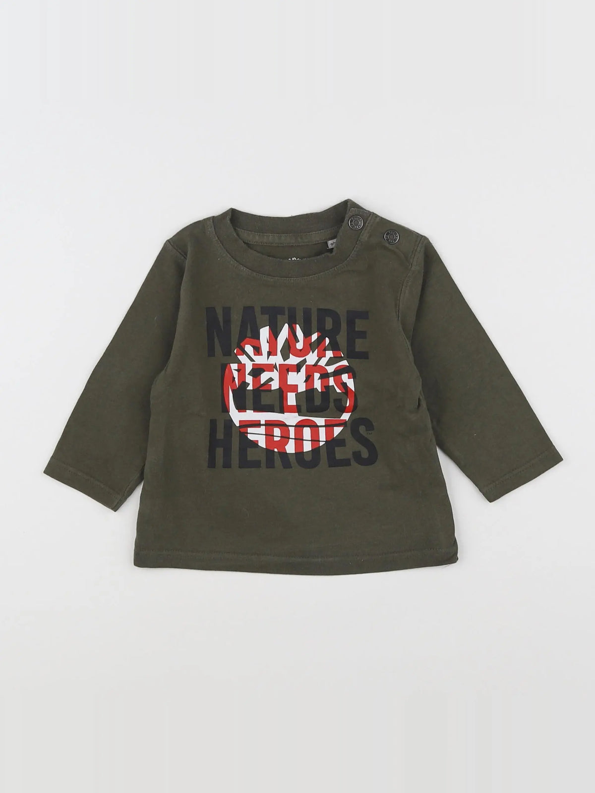 Timberland - tee-shirt vert - 9 mois