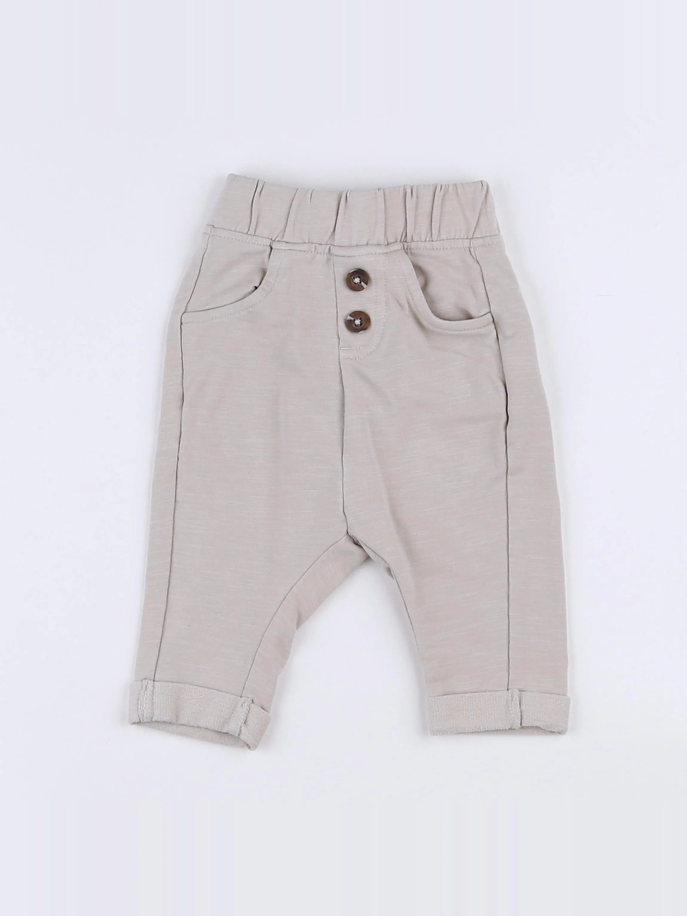 Tape à l'oeil - pantalon beige - 3 mois