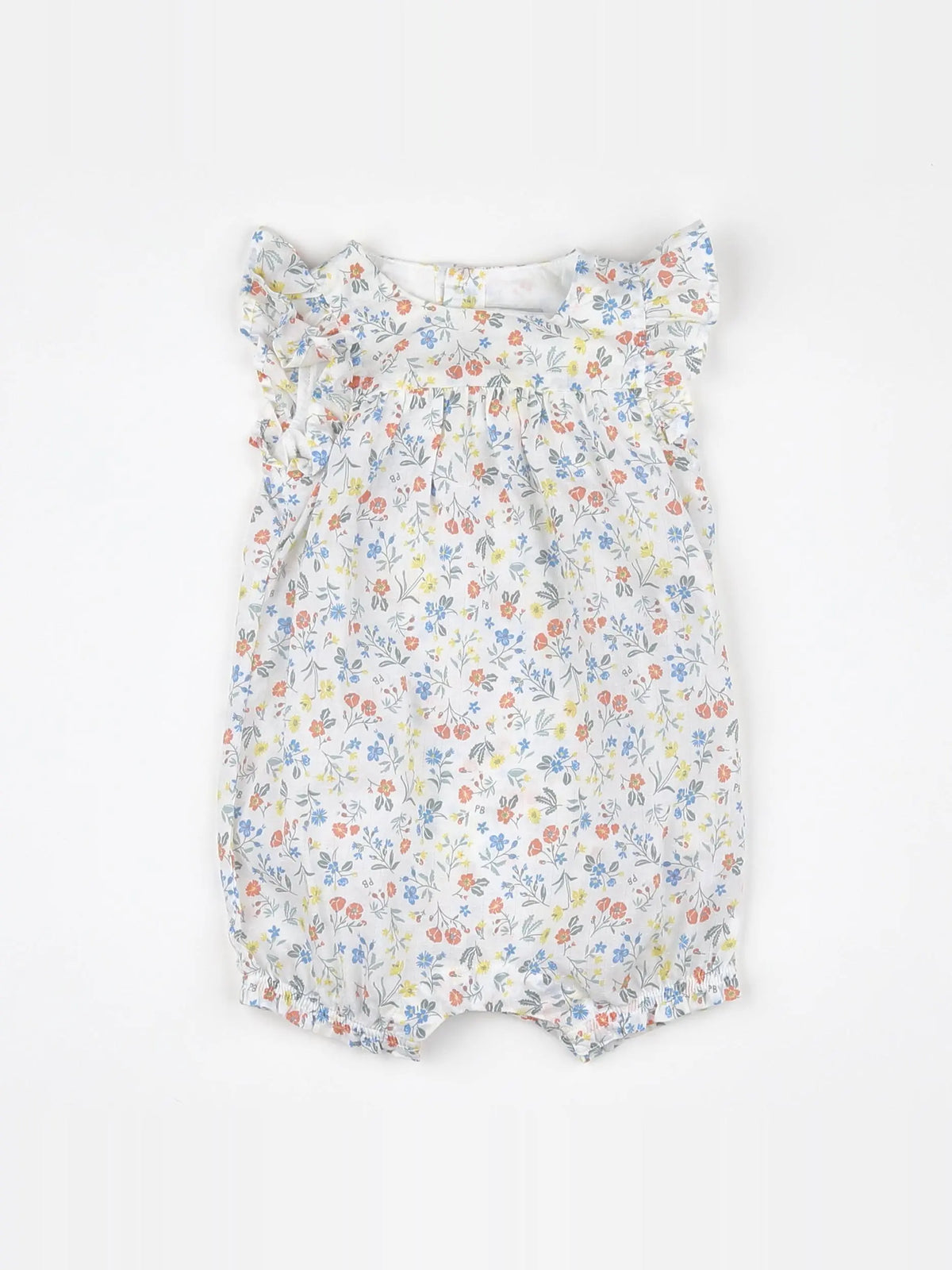 Petit Bateau - combinaison blanc - 3 mois