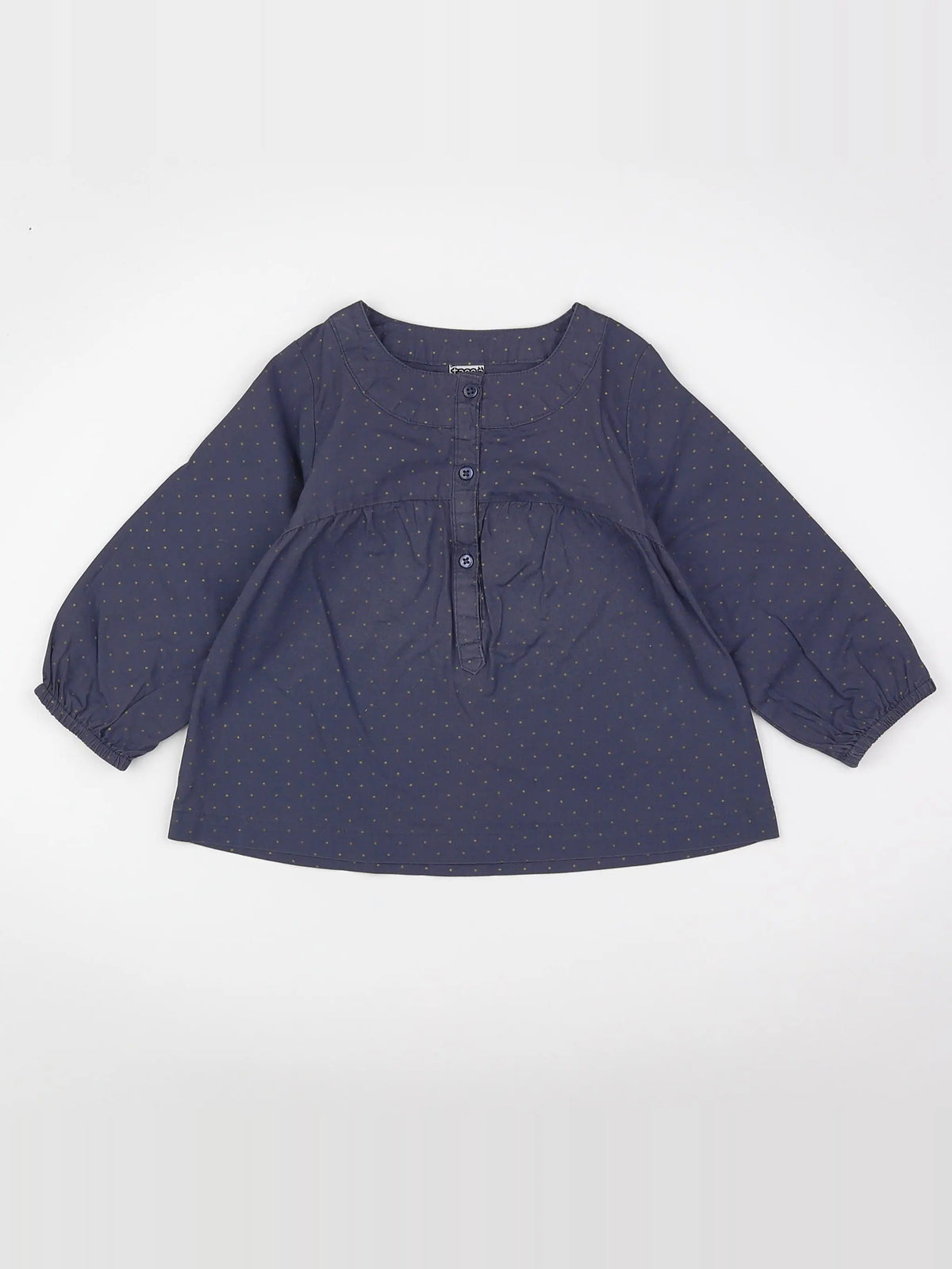 Tape à l'oeil - blouse gris - 18 mois