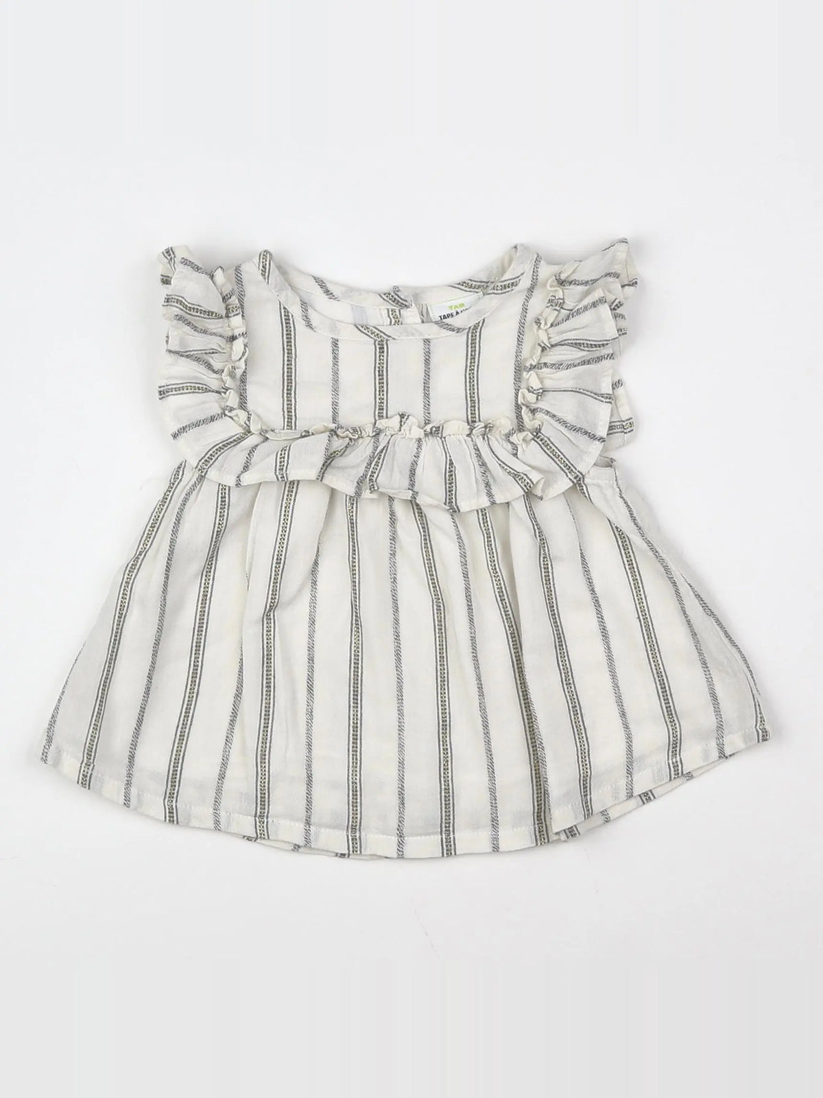 Tape à l'oeil - robe beige, or - 6 mois