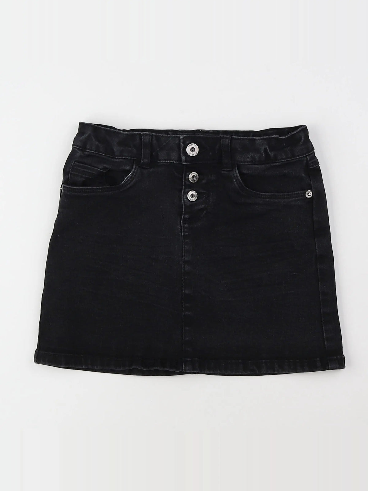 Vertbaudet - jupe noir, gris - 4 ans