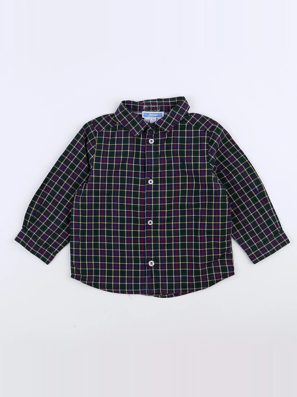 Jacadi - chemise vert - 12 mois