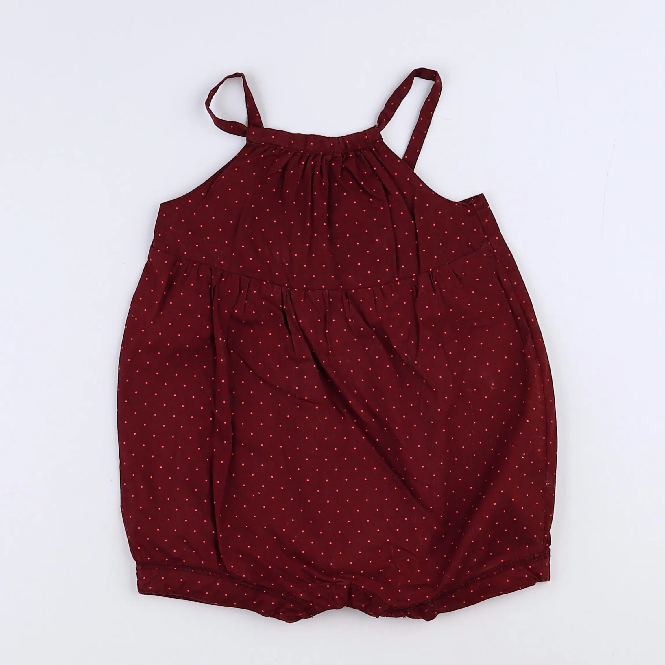 Vertbaudet - combinaison rose - 9 mois