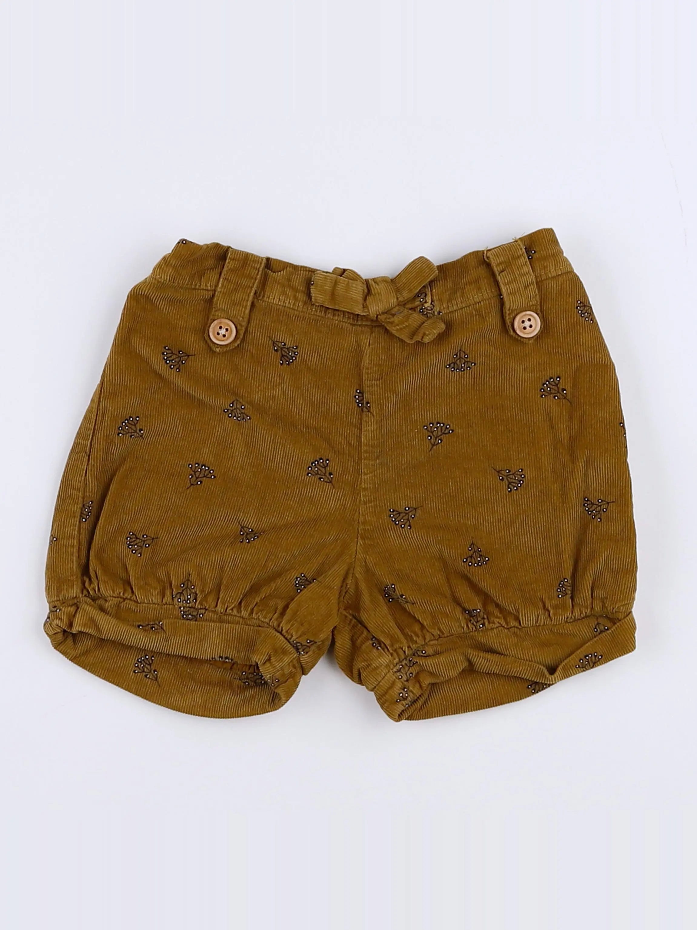 Cyrillus - short bronze, multicolore - 12 mois