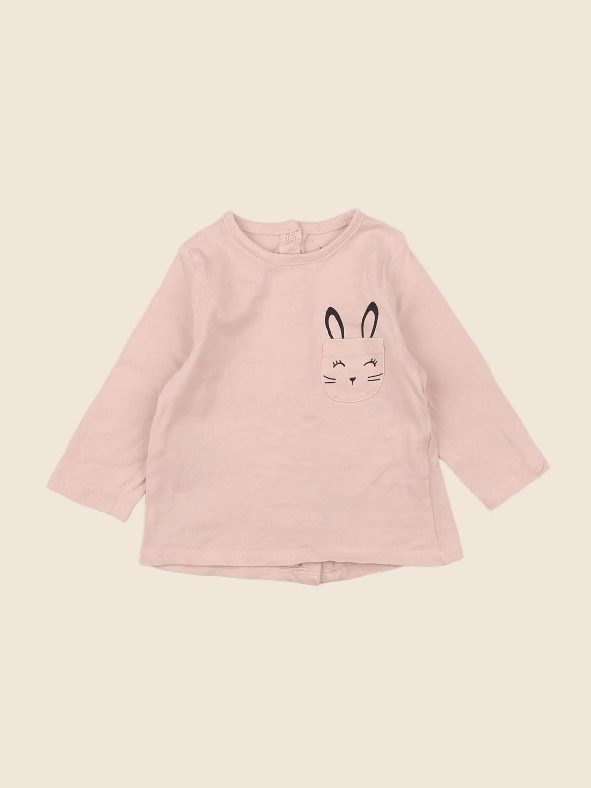 Vertbaudet - tee-shirt rose - 3 mois