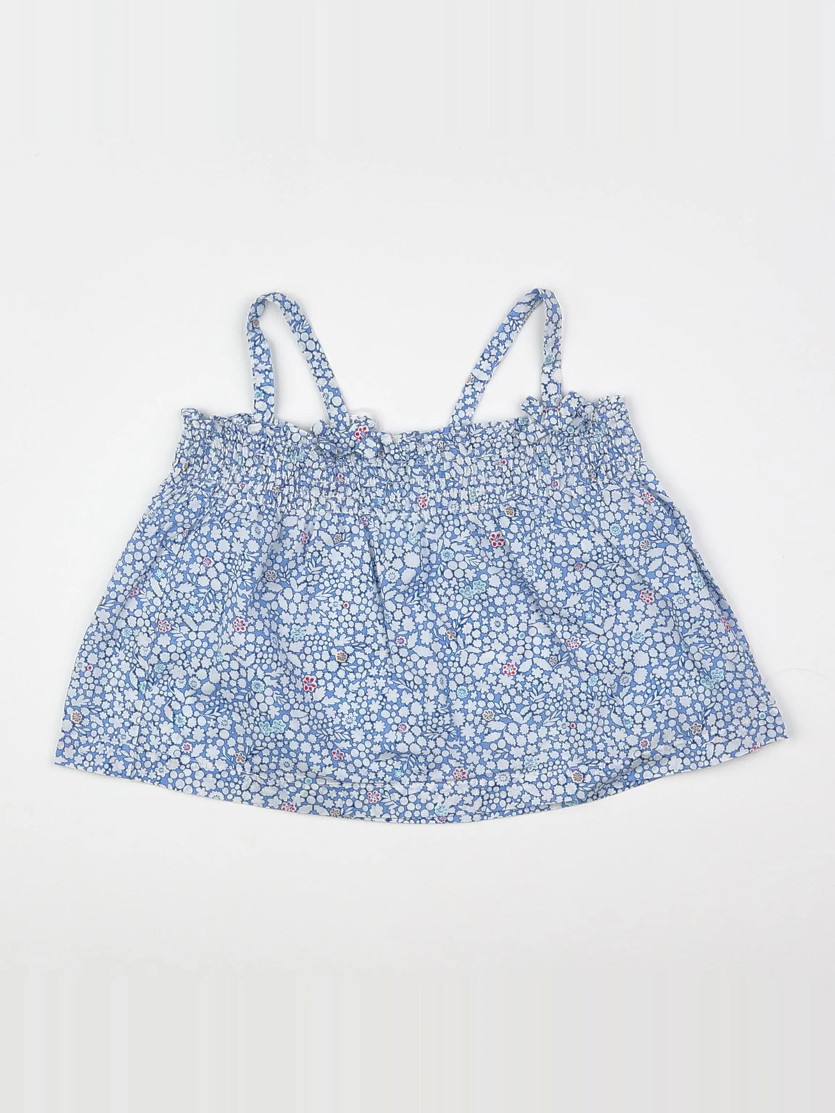 Jacadi - blouse bleu - 12 mois