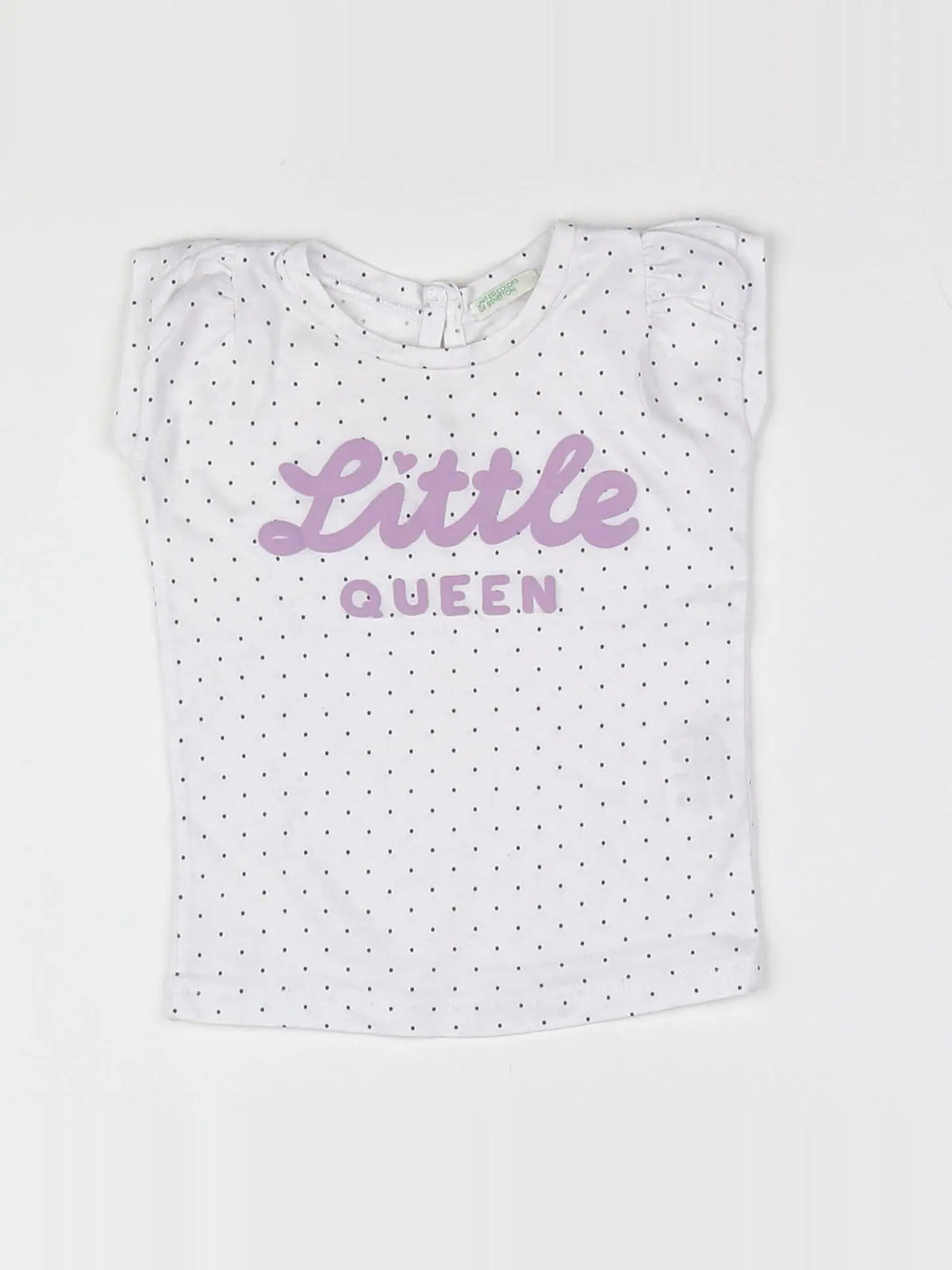 Benetton - tee-shirt blanc - 3/6 mois