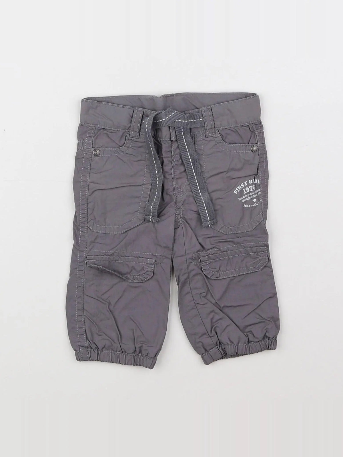 Tape à l'oeil - pantalon gris - 3 mois