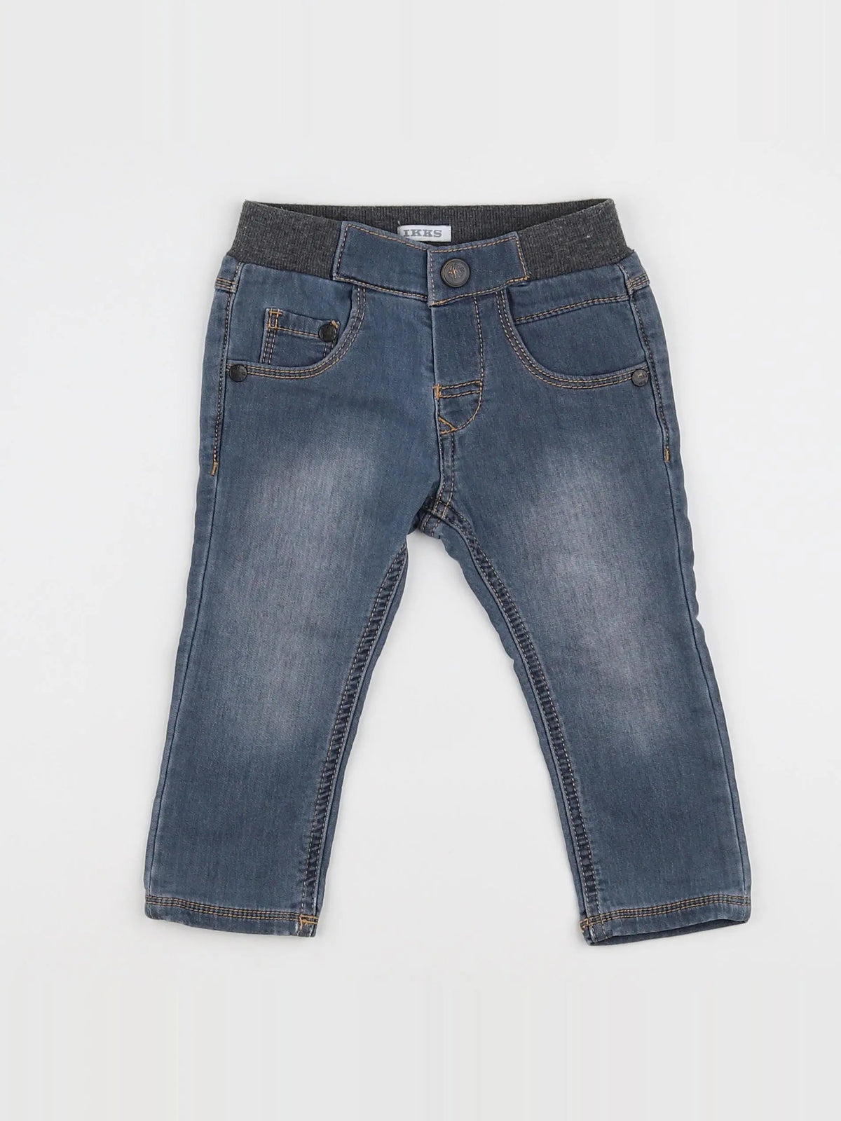 IKKS - jegging bleu - 12 mois