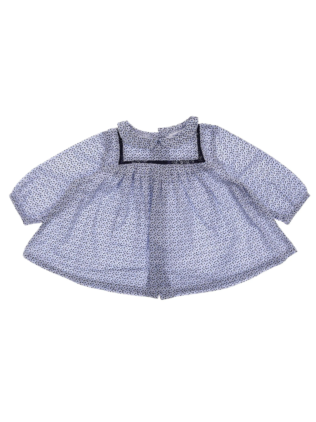 Boutchou - blouse bleu - 6 mois