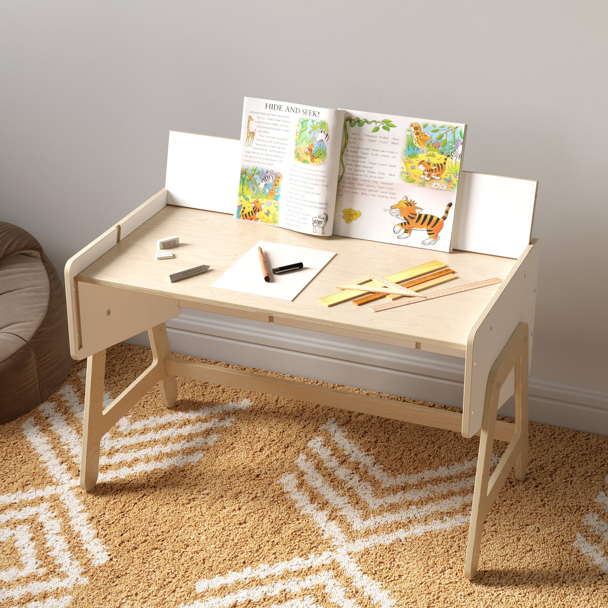 Étagère à jouets / Table LILU