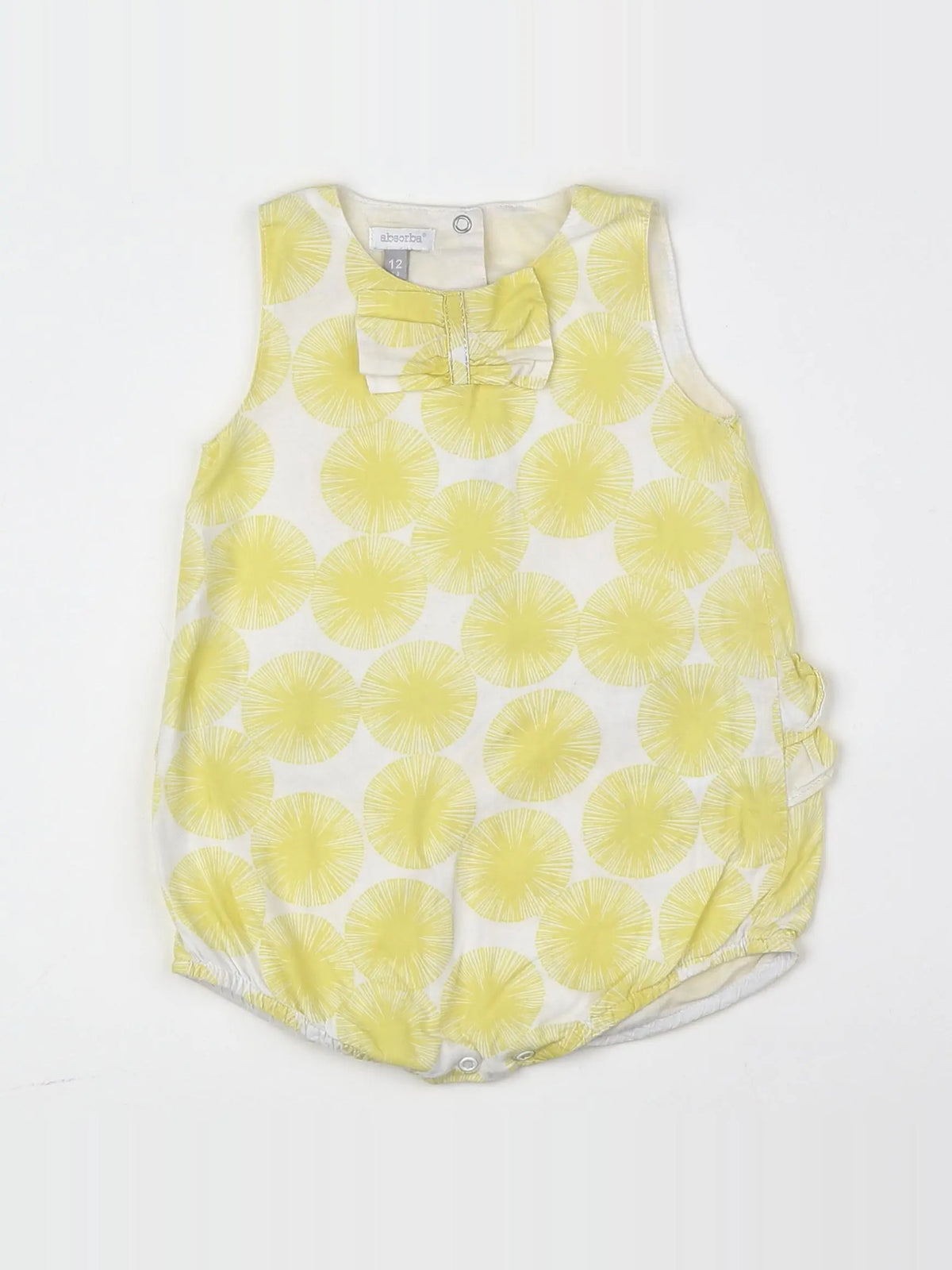 Absorba - combinaison jaune - 12 mois