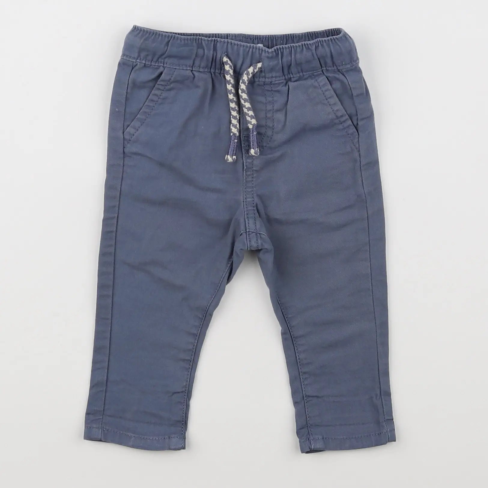 Vertbaudet - pantalon bleu - 3 mois