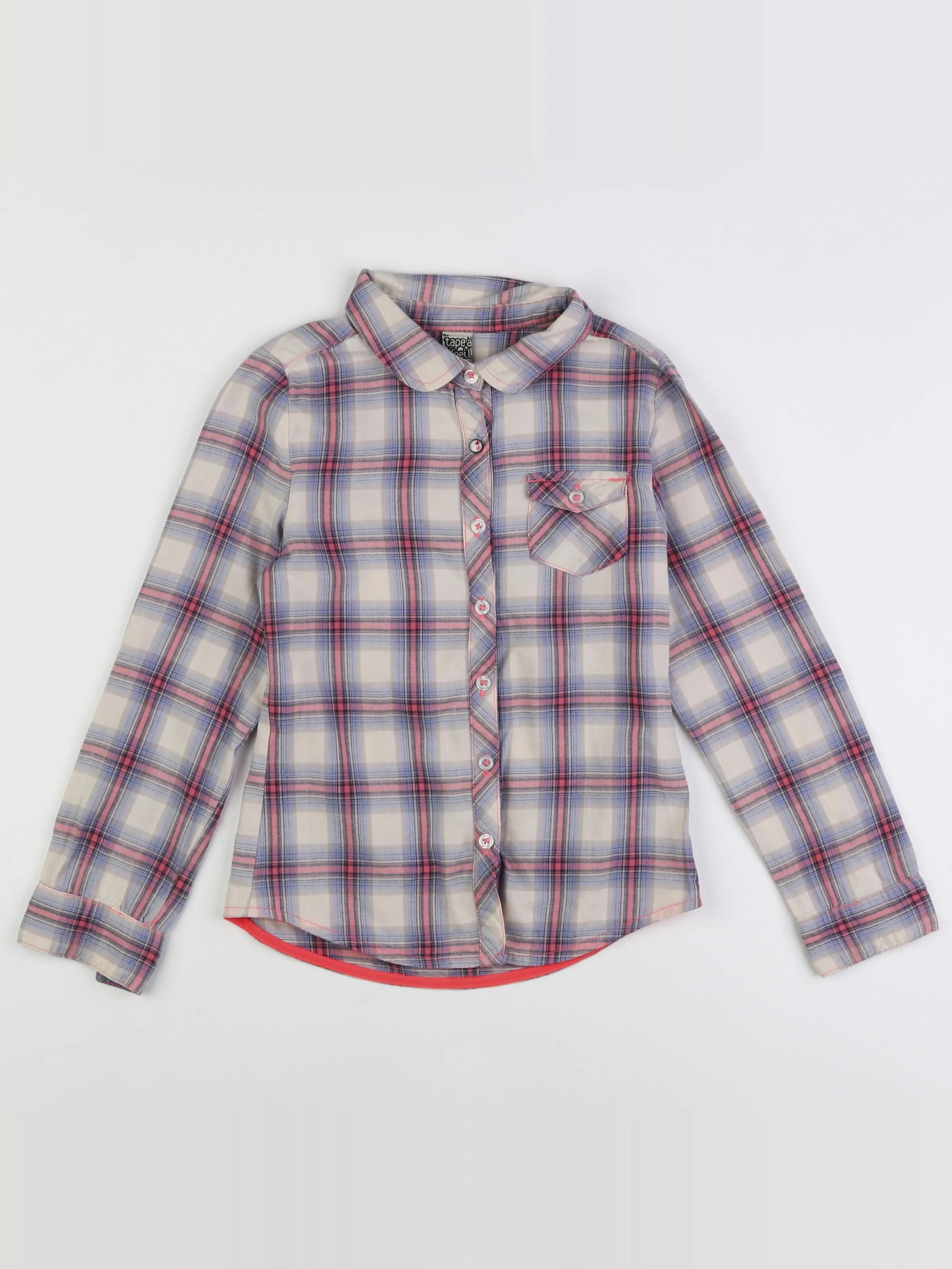 Tape à l'oeil - blouse bleu - 8 ans