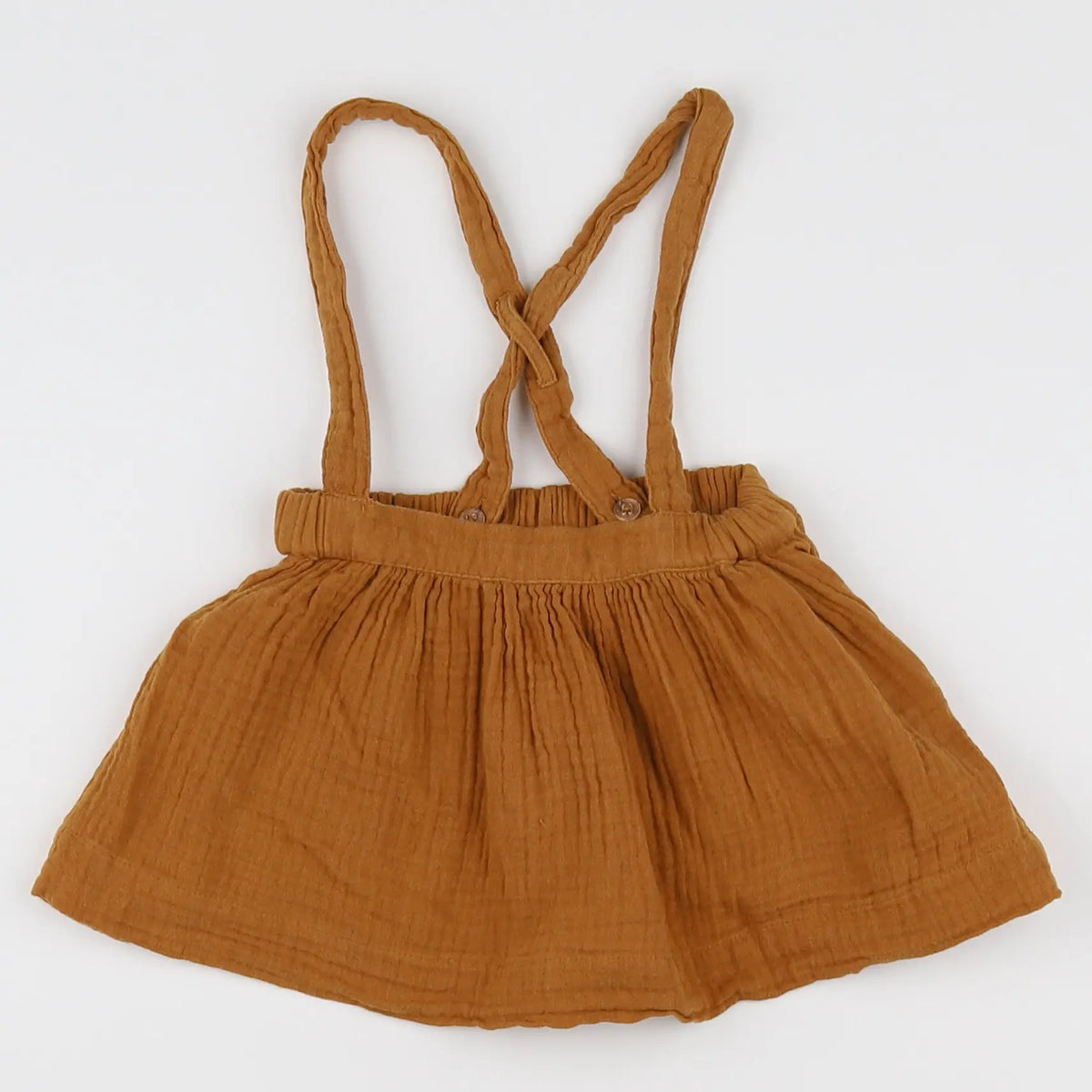 Vertbaudet - jupe marron - 12 mois