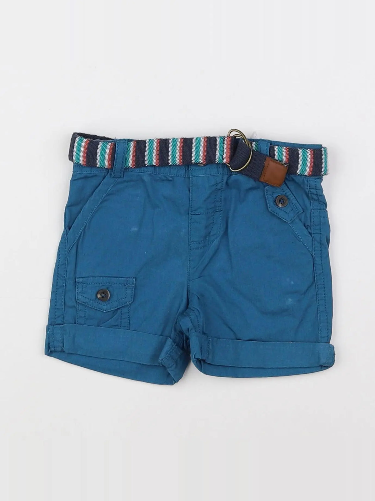 Tape à l'oeil - short bleu - 9 mois