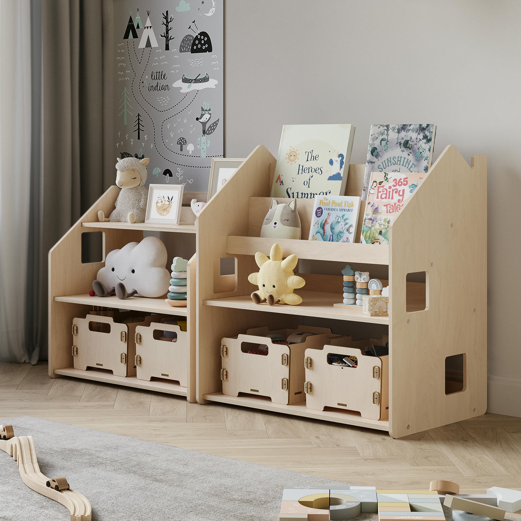 Boîte de rangement pour jouets