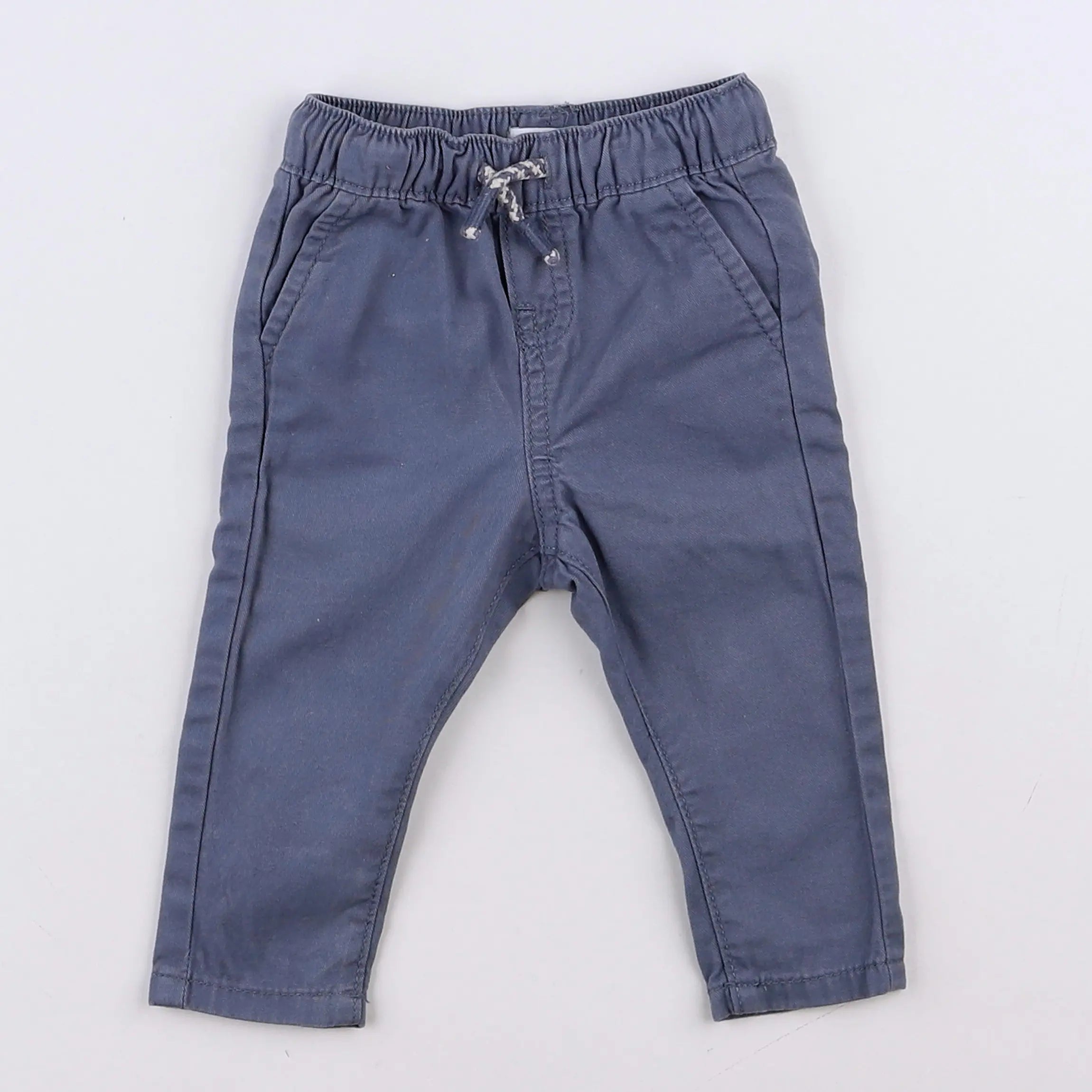 Vertbaudet - pantalon bleu - 3 mois
