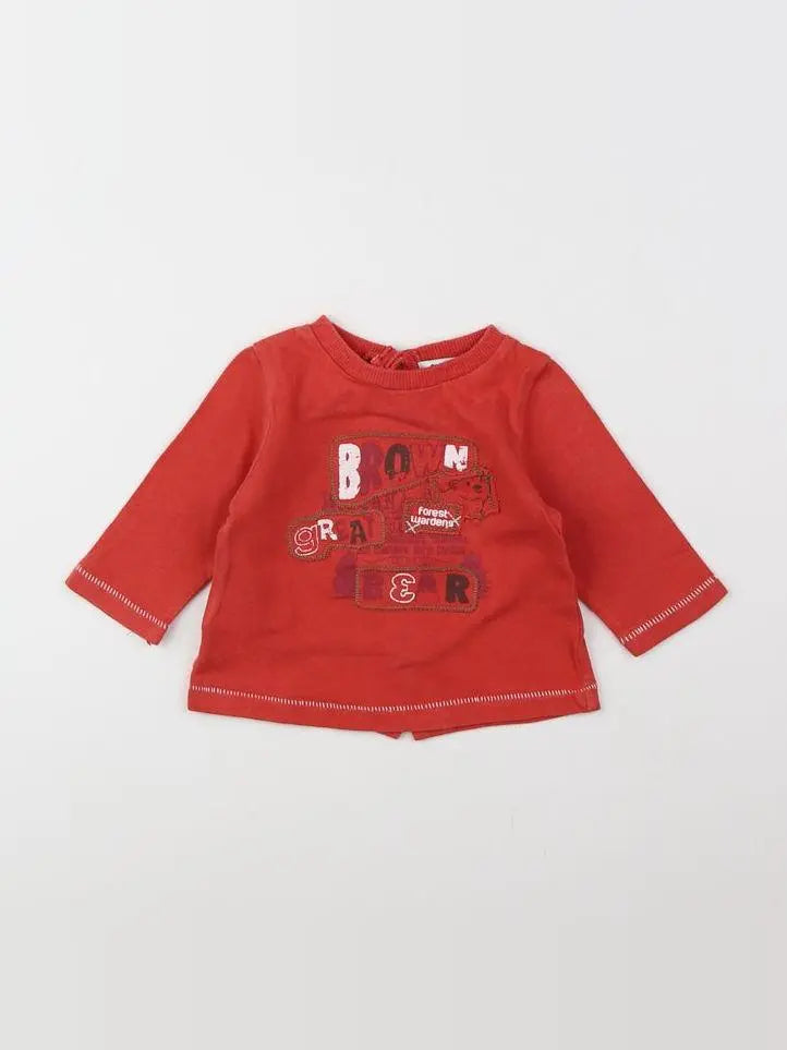 Tape à l'oeil - tee-shirt rouge - 3 mois