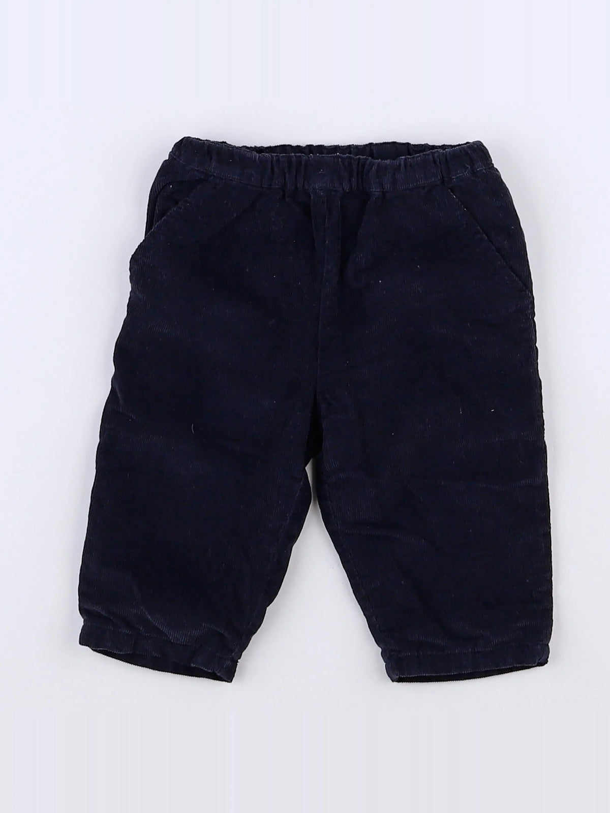 Boutchou - pantalon bleu - 3 mois