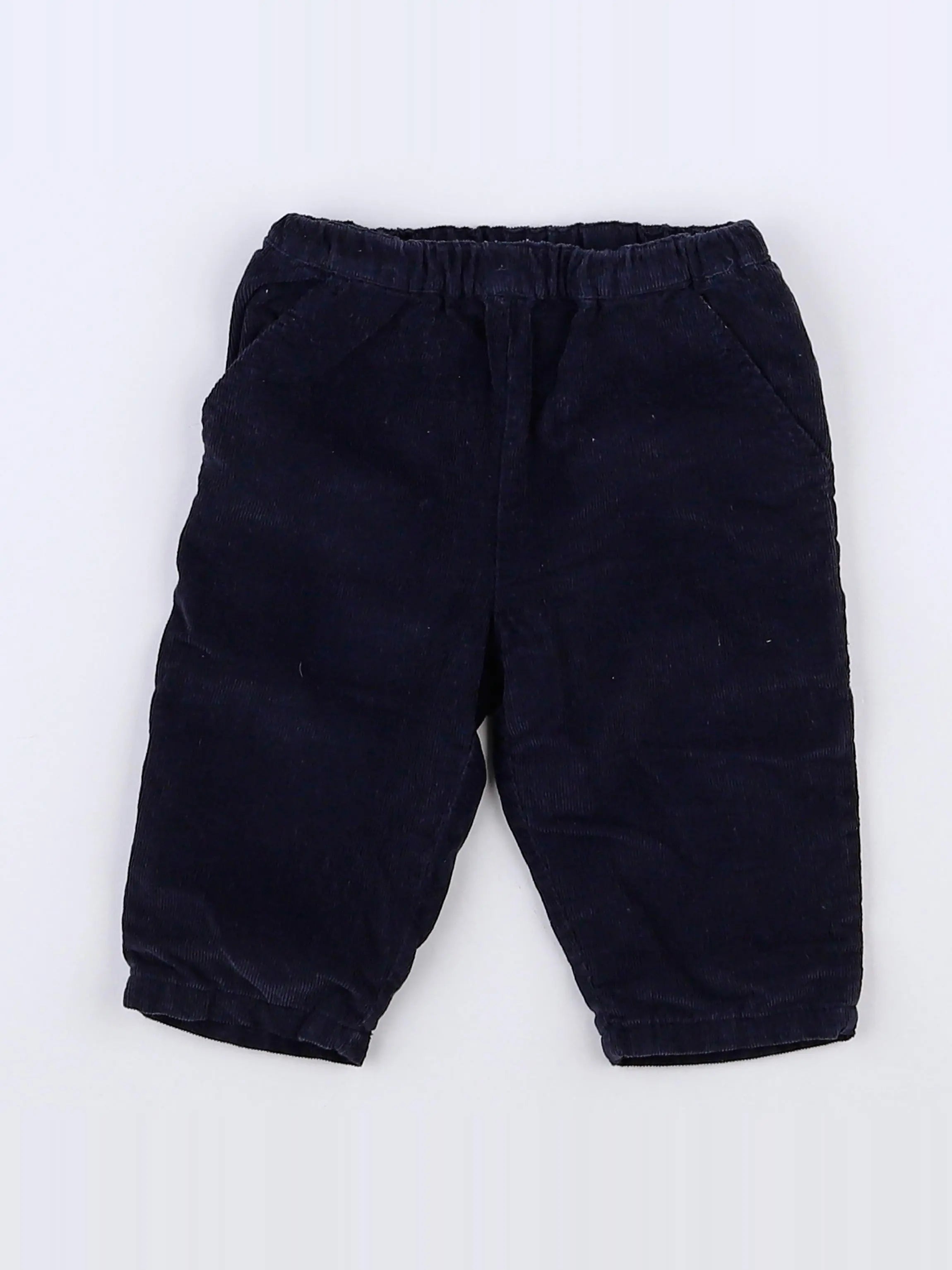 Boutchou - pantalon bleu - 3 mois