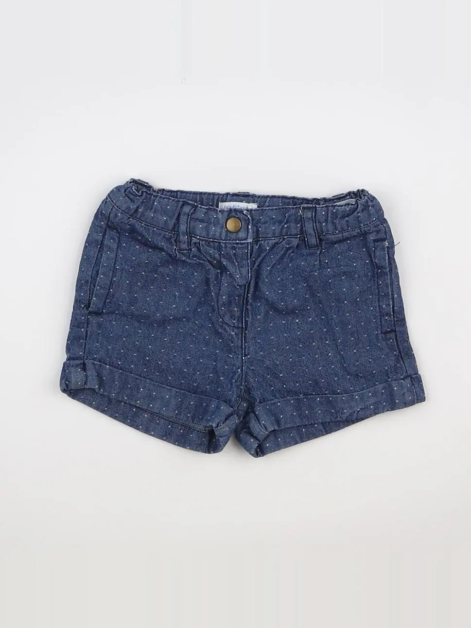 Boutchou - short bleu - 9 mois