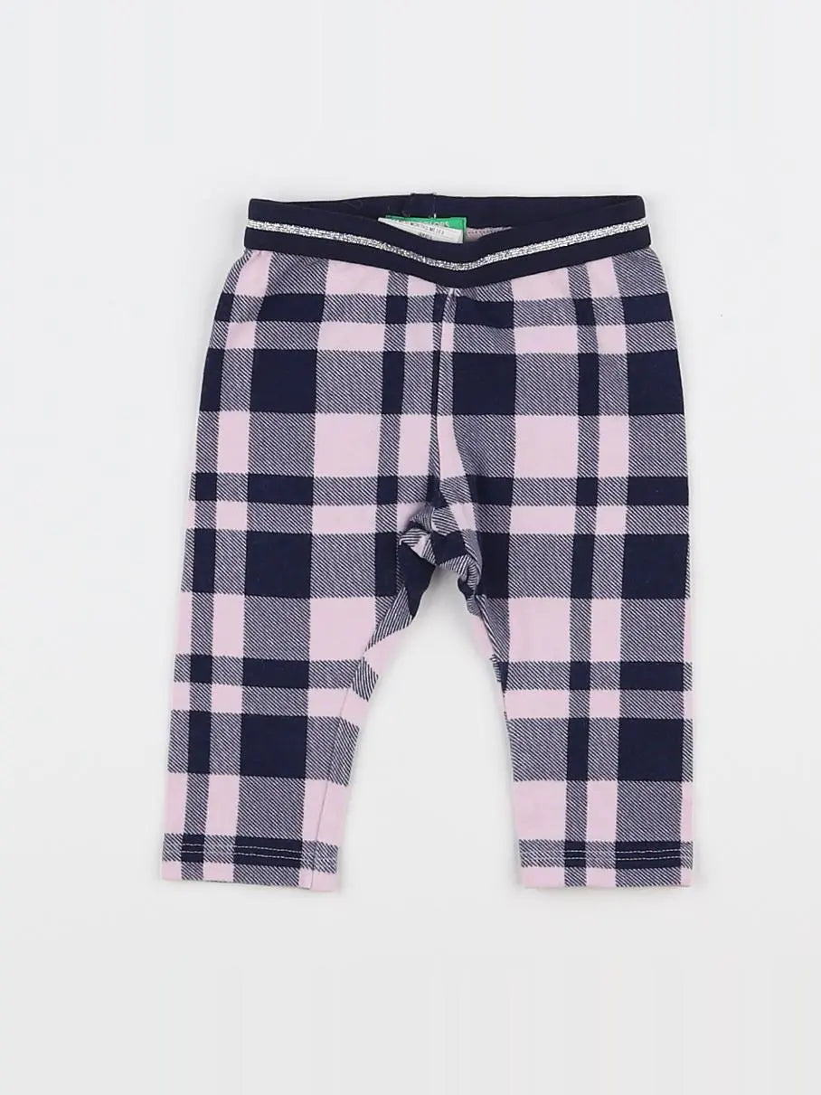 Benetton - legging multicolore - 3/6 mois