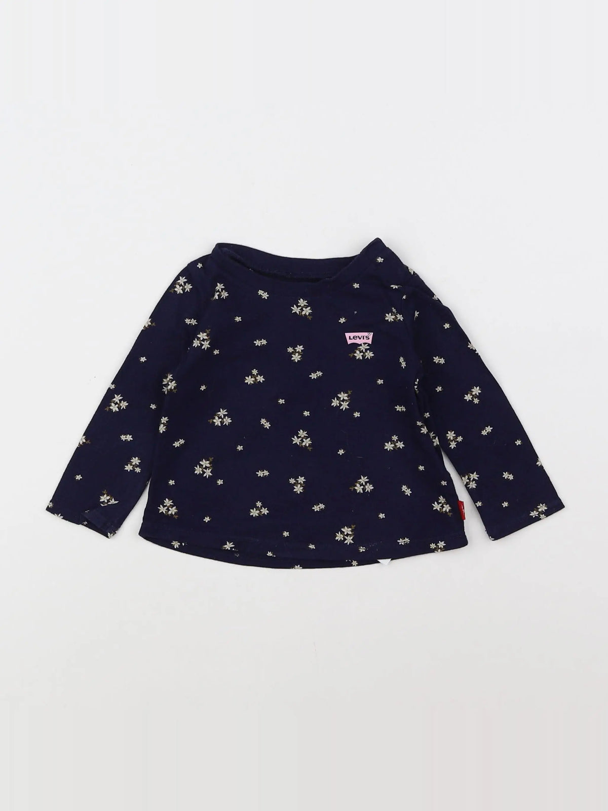 Levi's - tee-shirt bleu - 6 mois