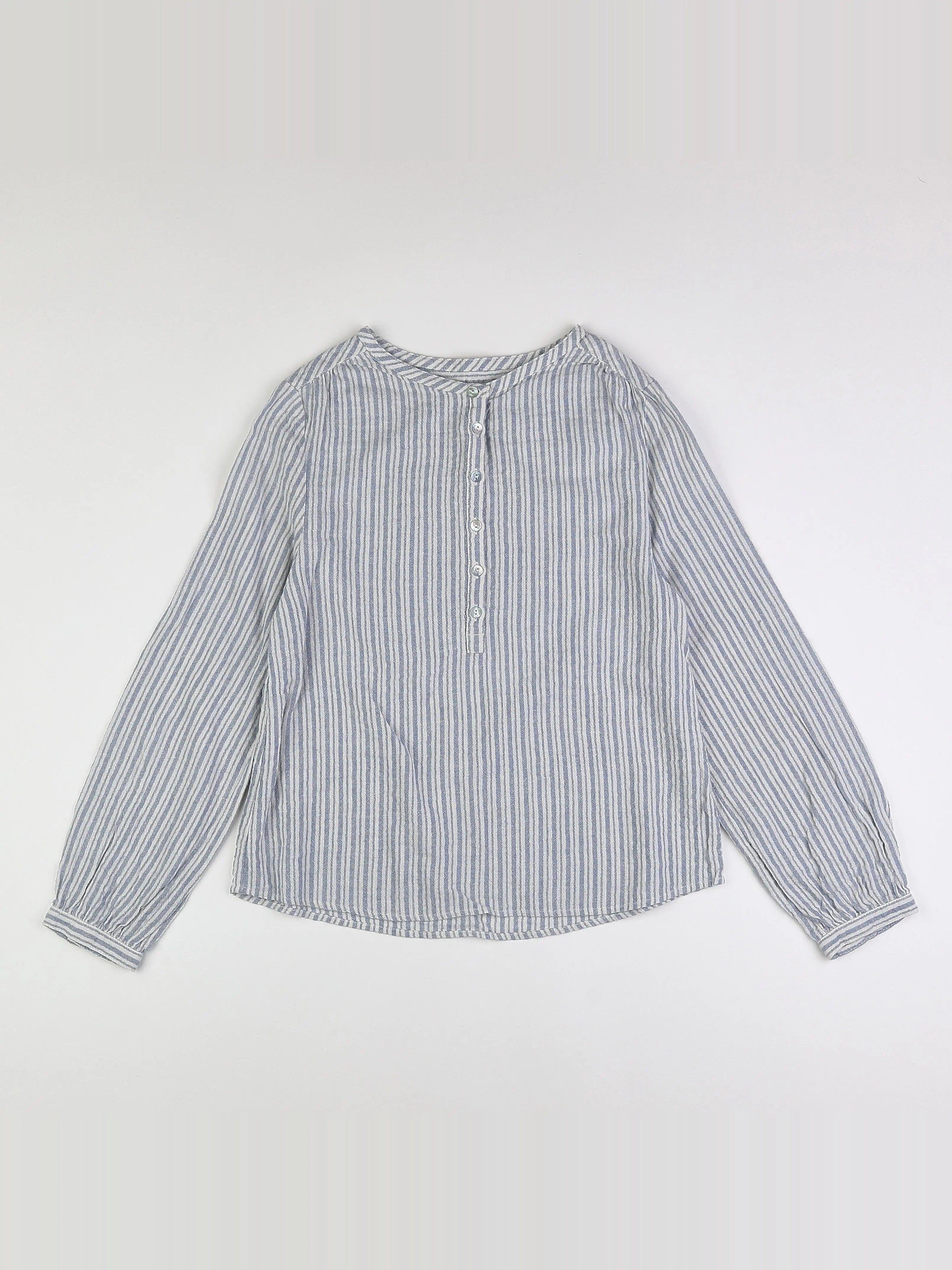 Longlivethequeen - blouse bleu - 12 ans