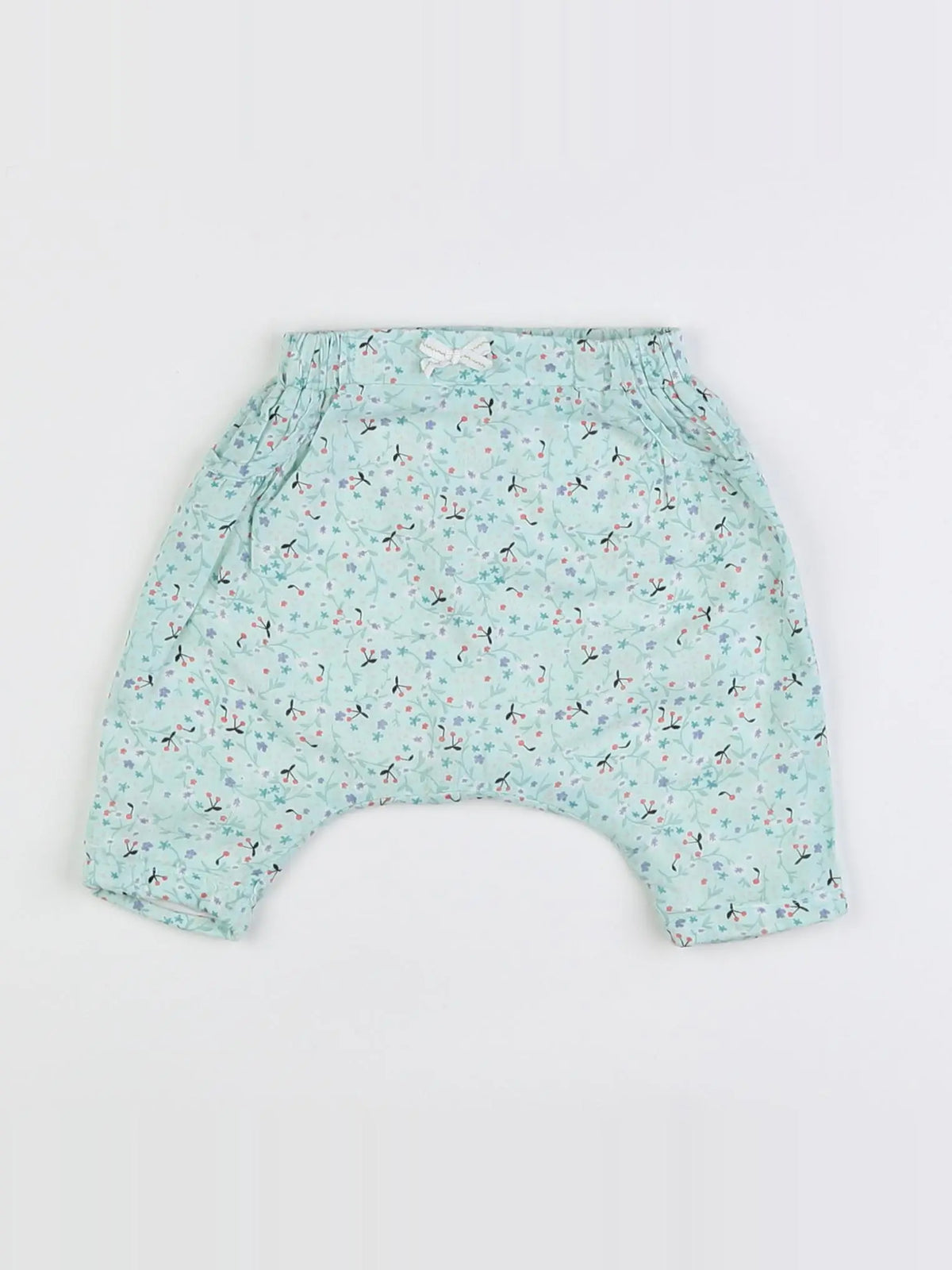 H&M - sarouel bleu - 0/1 mois