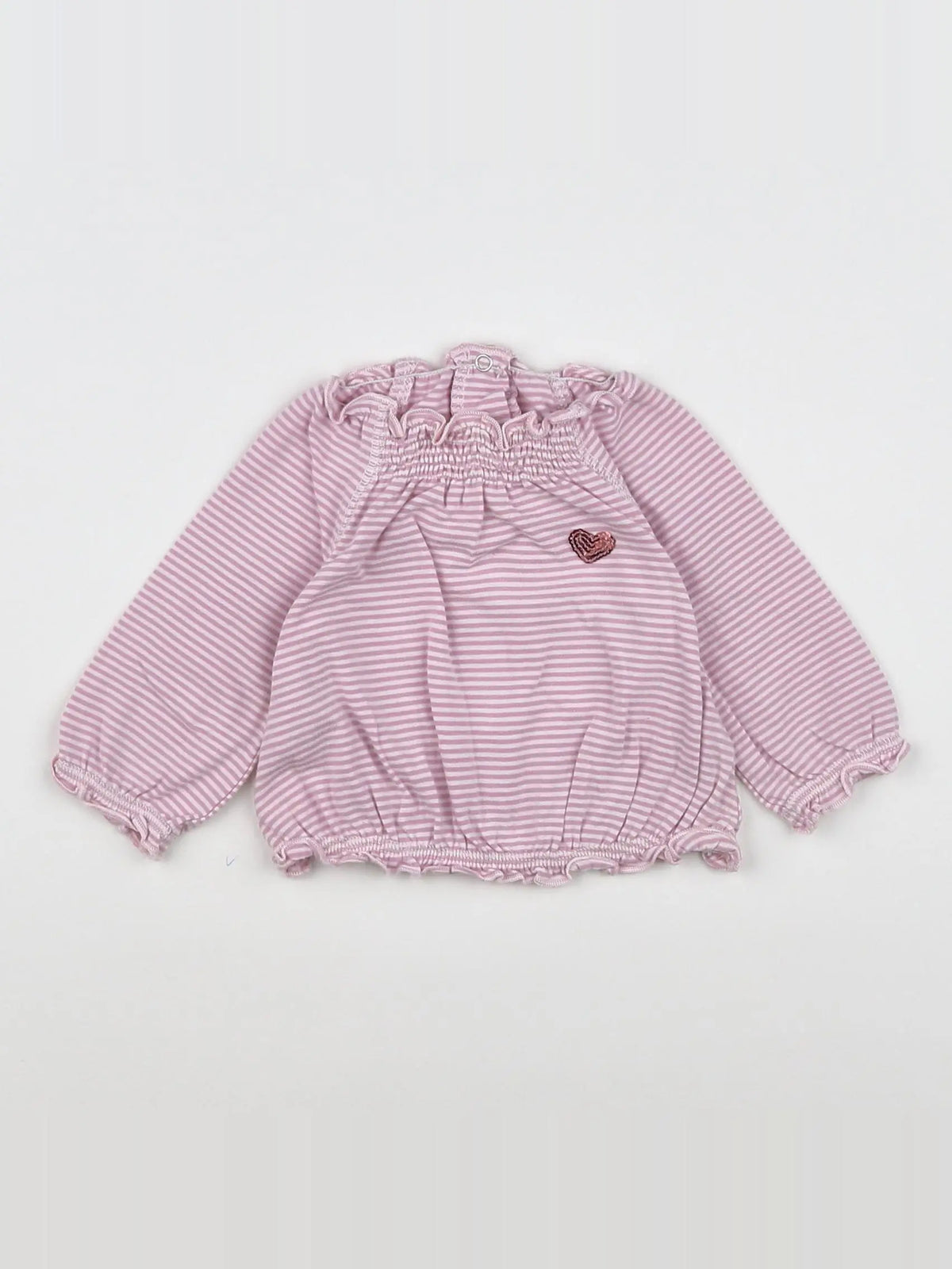 Tape à l'oeil - tee-shirt rose - 3 mois