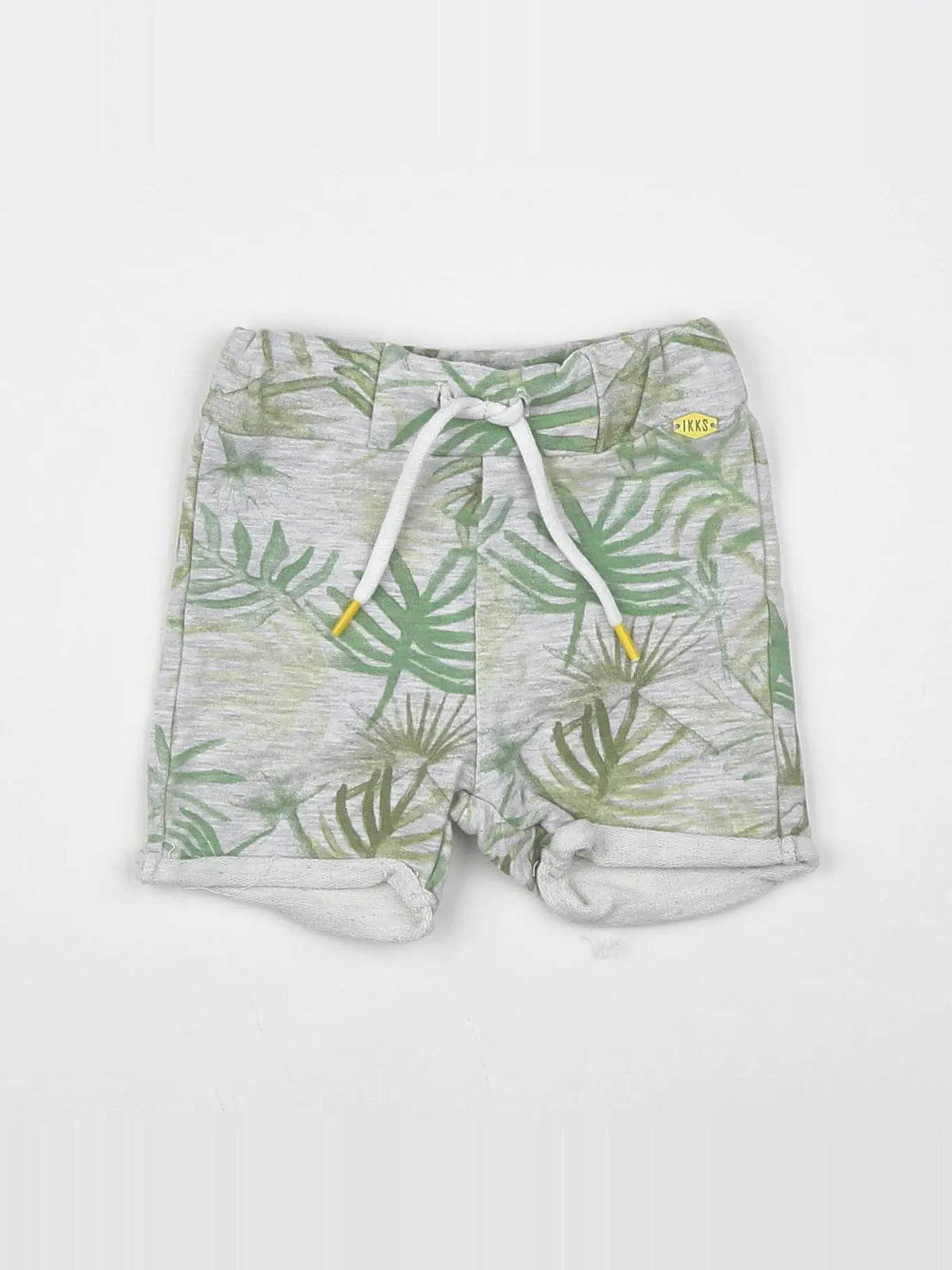 IKKS - short gris, vert - 12 mois