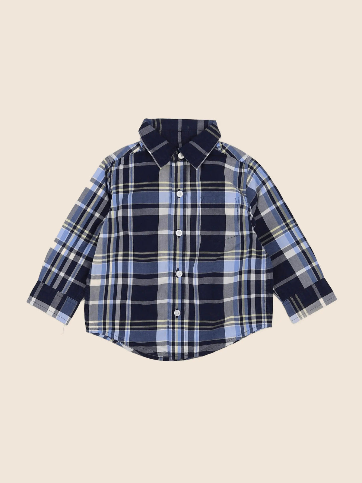 Janie and Jack - chemise bleu, multicolore - 12/18 mois