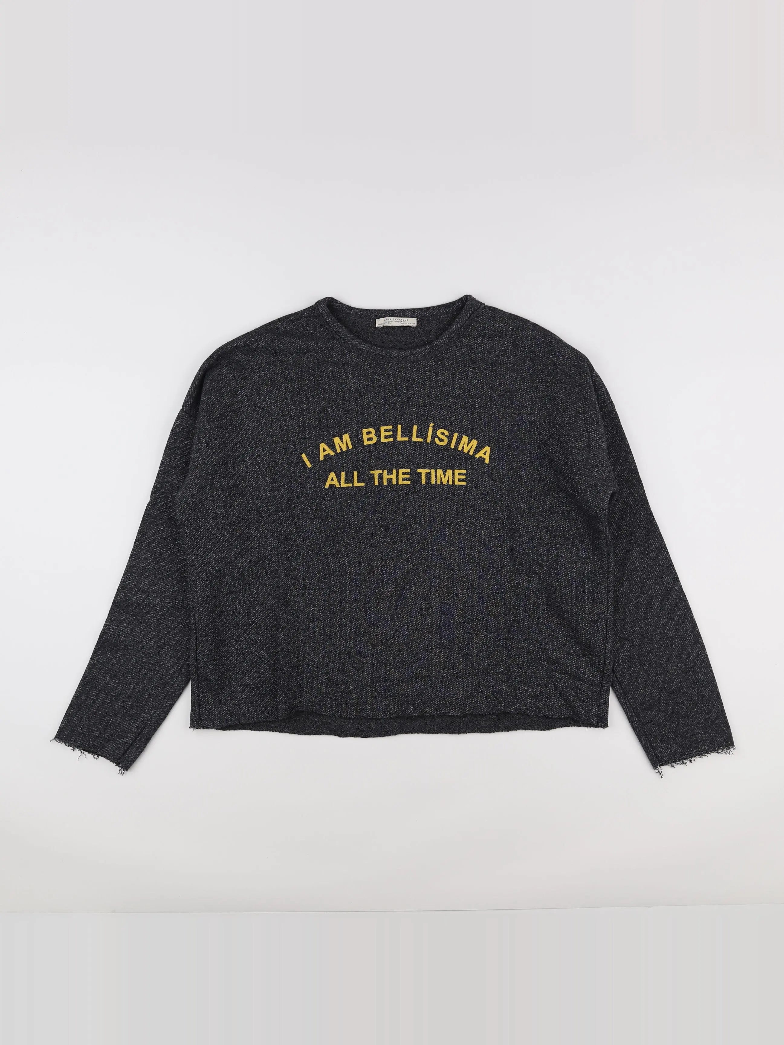 Zara - pull gris - 12 ans