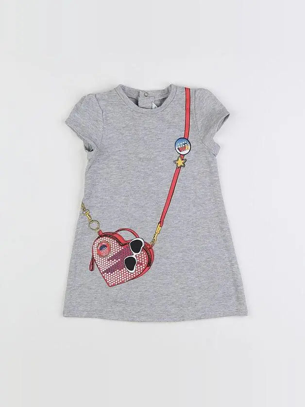 Little marc jacobs - robe gris - 6 mois