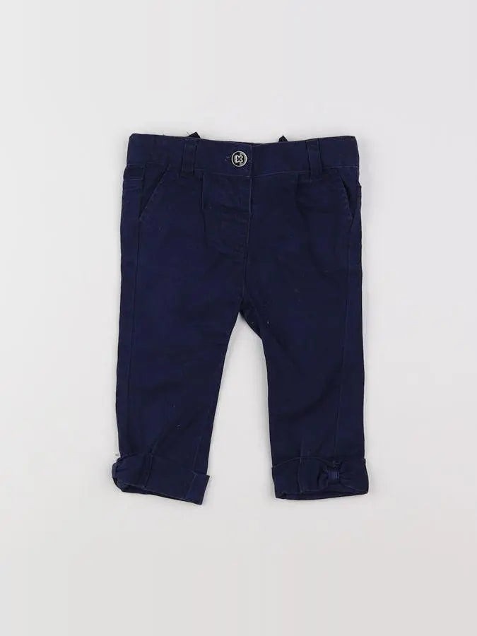 Tape à l'oeil - pantalon bleu - 6 mois