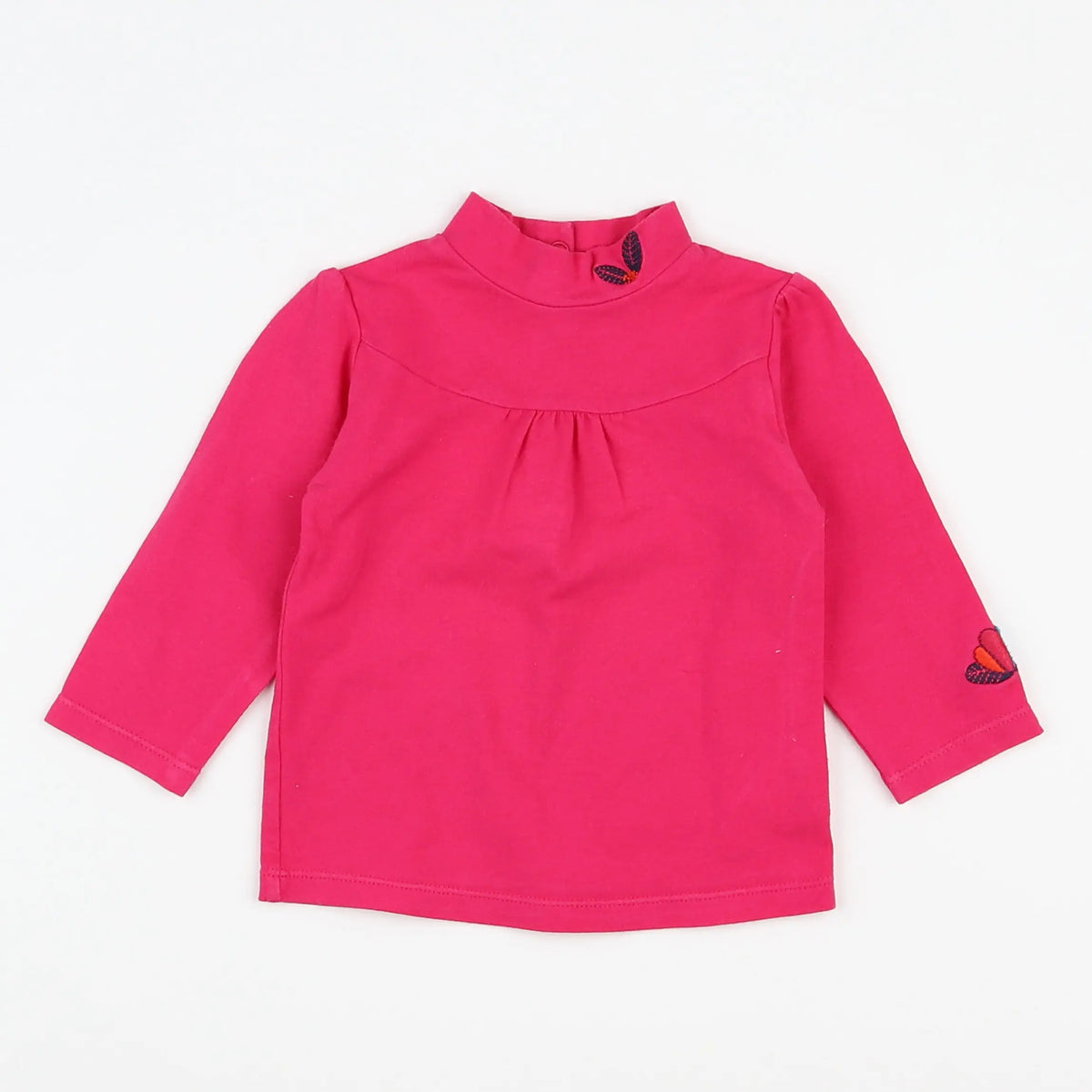 DPAM - tee-shirt rose - 6 mois