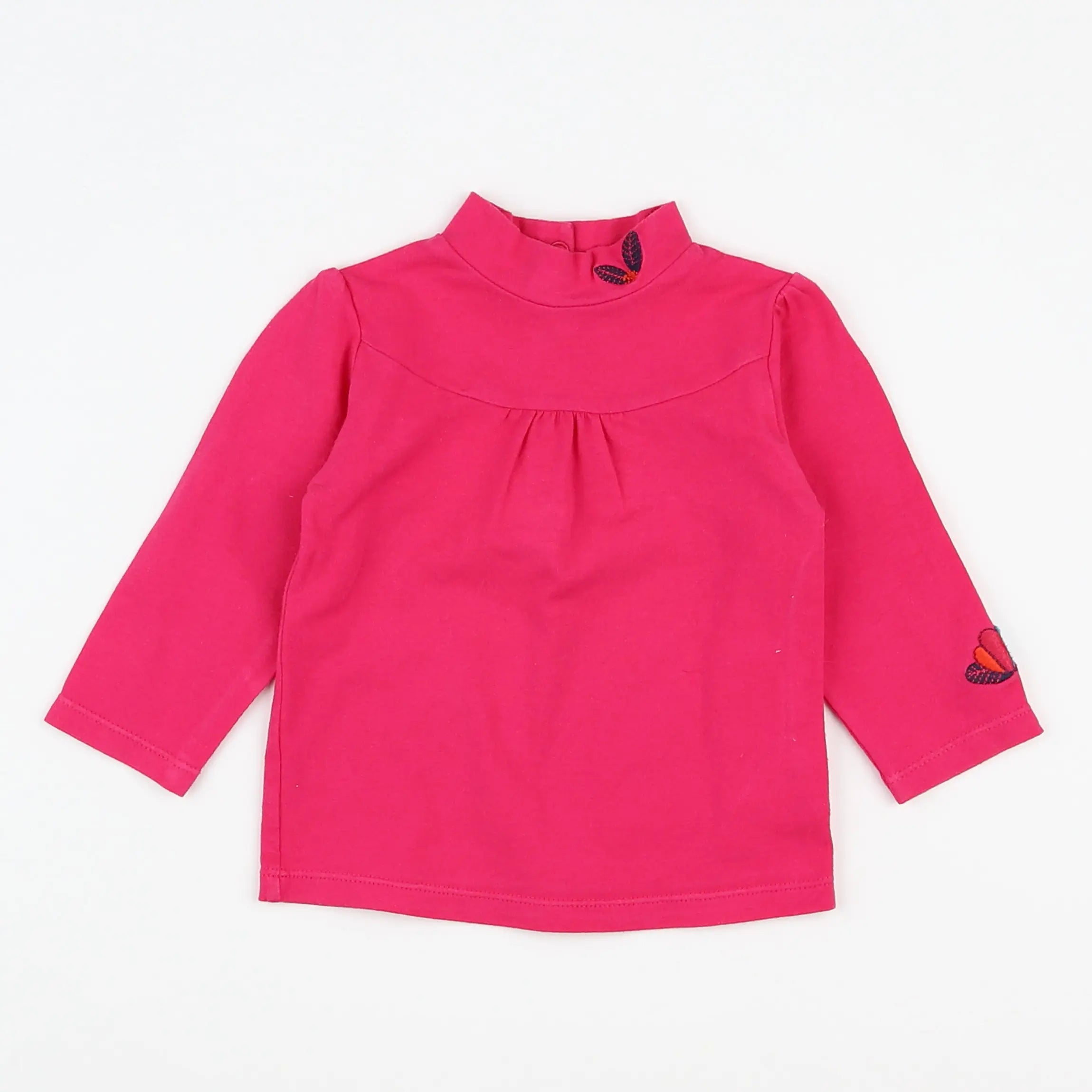 DPAM - tee-shirt rose - 6 mois