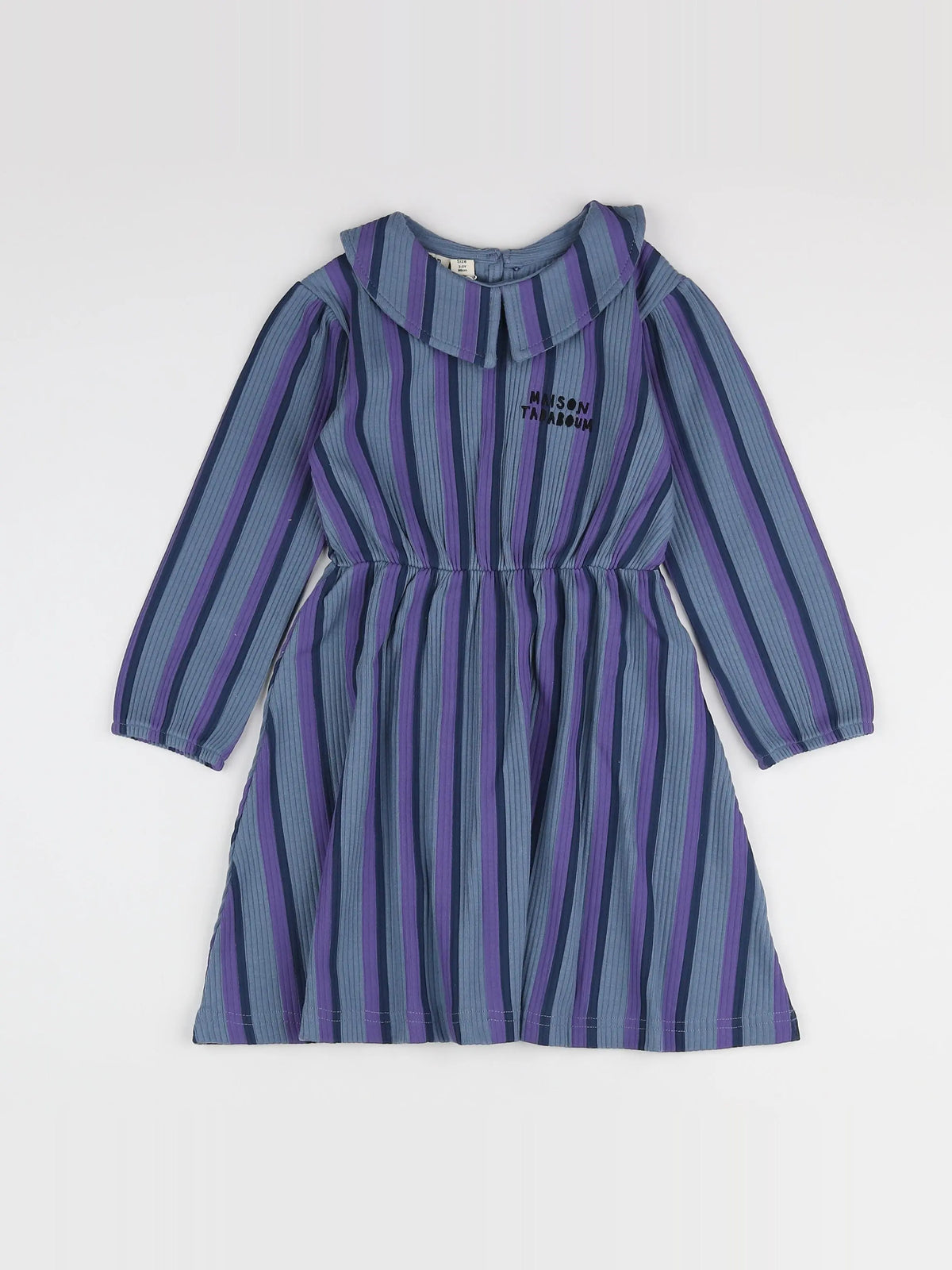 Maison Tadaboum - robe gris, violet (neuf) - 18 mois