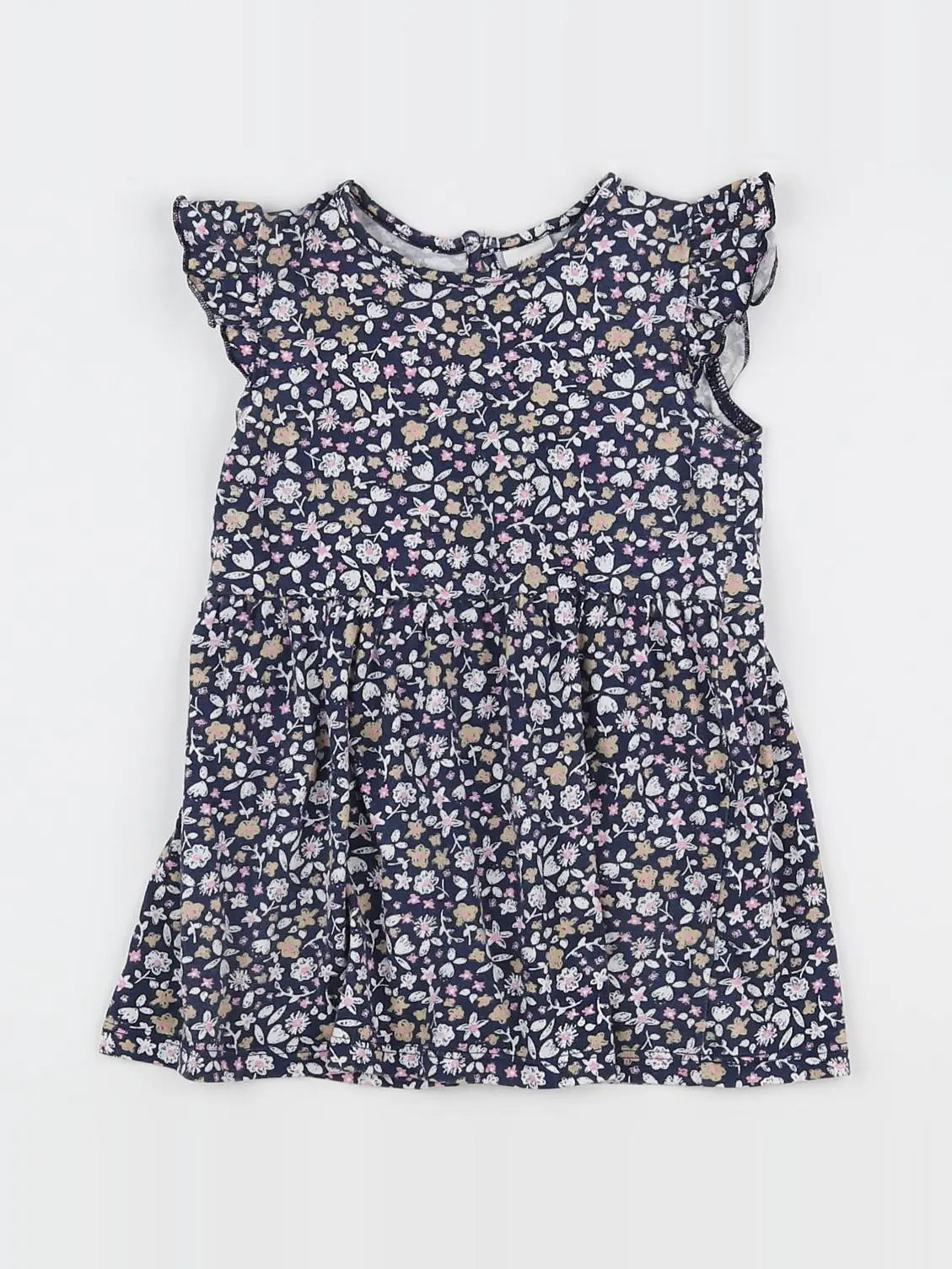H&M - robe multicolore - 12 mois
