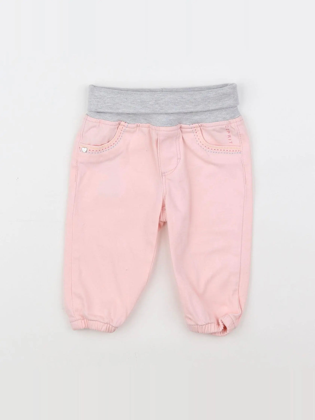 Esprit - pantalon rose - 6 mois