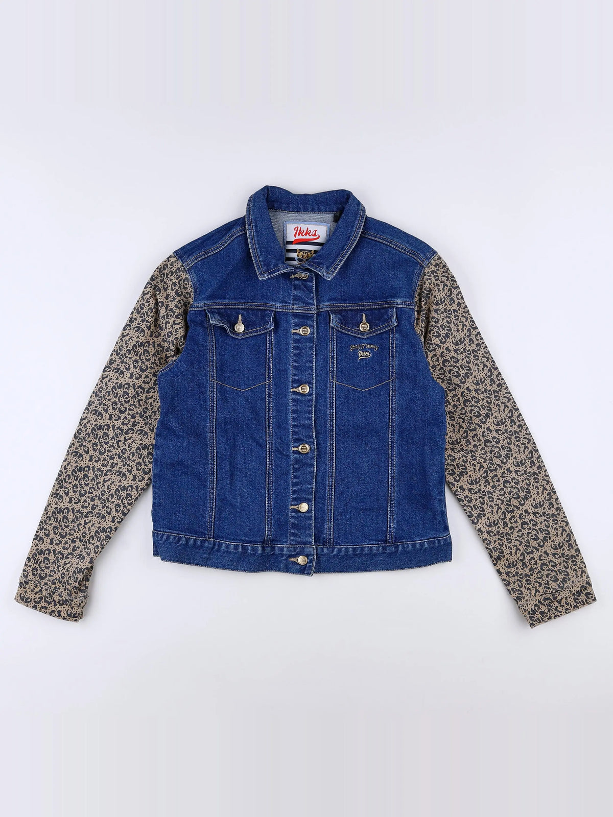 IKKS - veste bleu - 12 ans